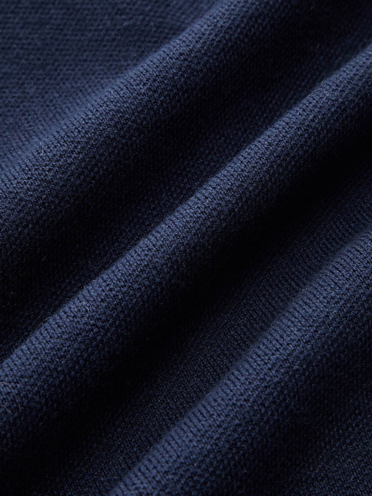 Contrast Trim Scallop Collar Cardigan