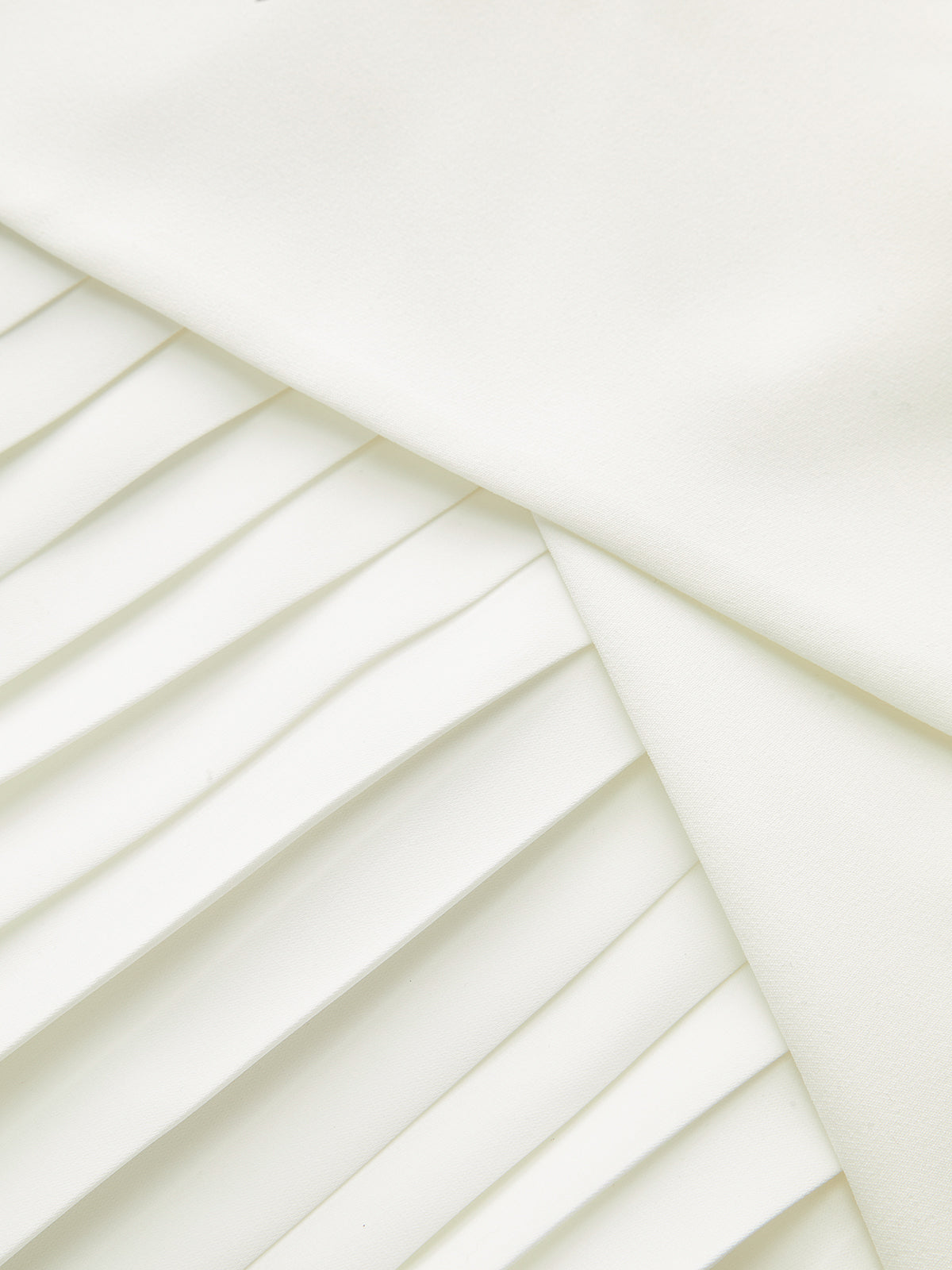 Pleated Panel Mini Skirt