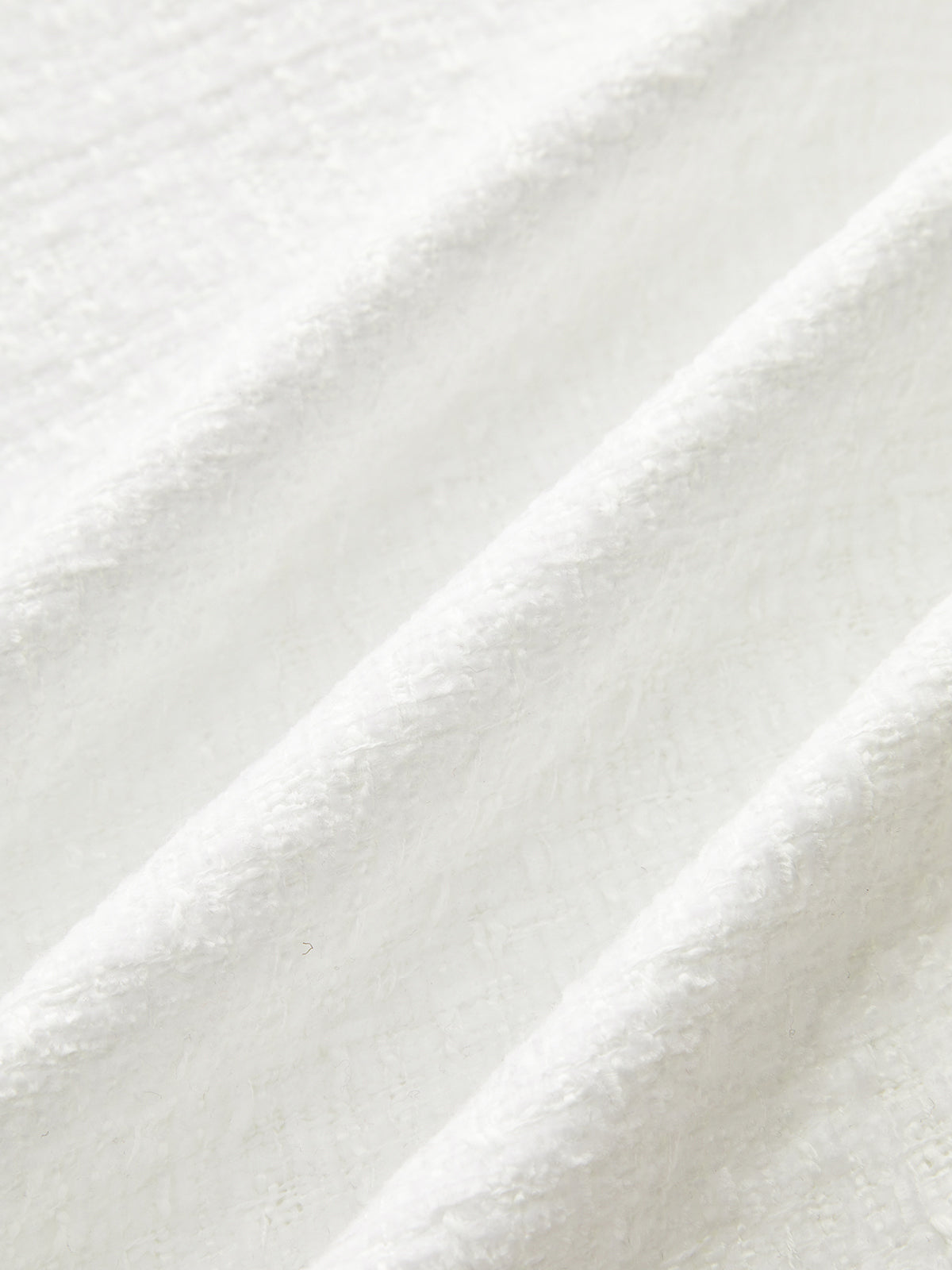 Ensemble haut bustier et mini-jupe en tweed 