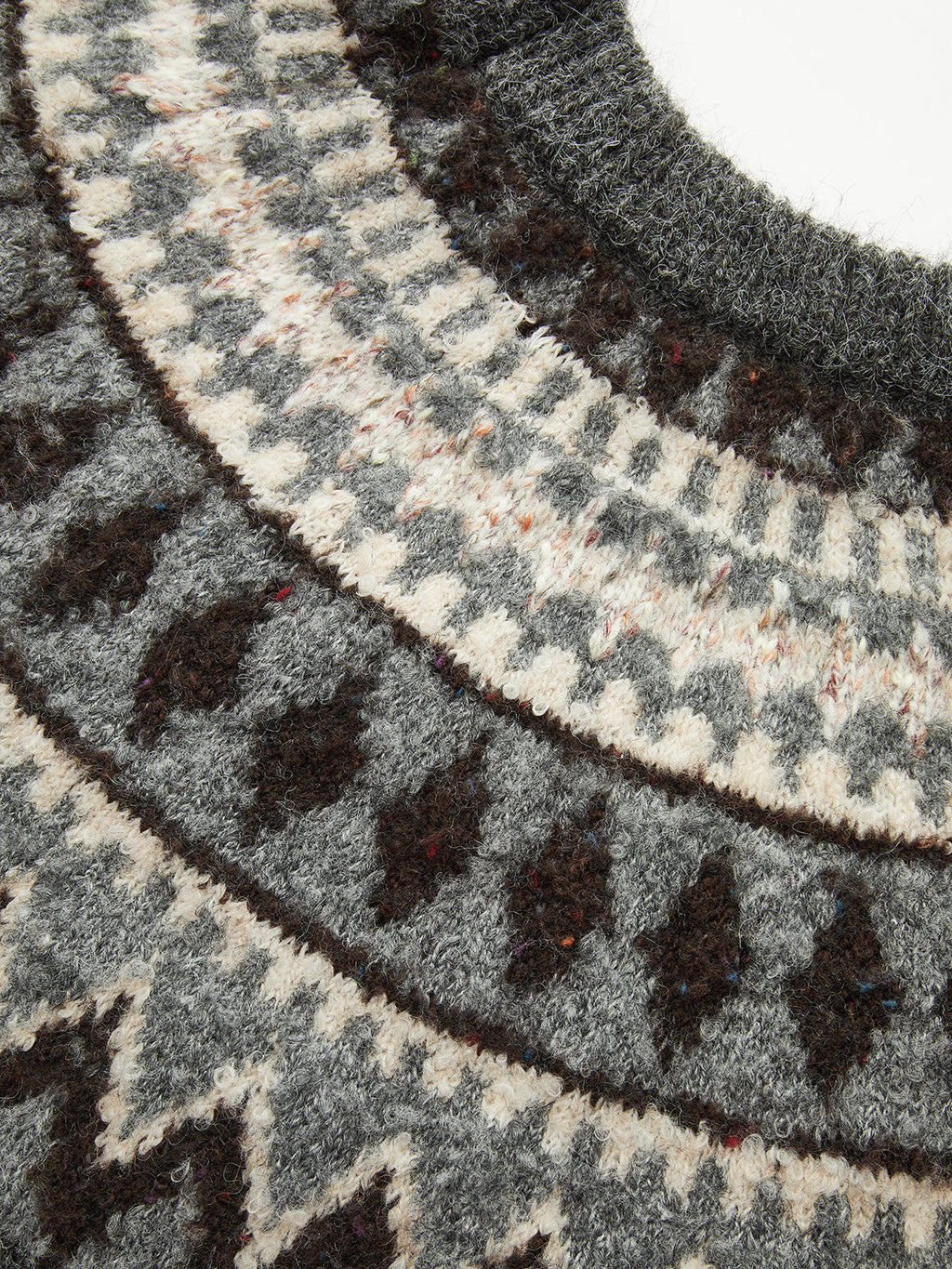 Fair Isle Crew Neck Sweater