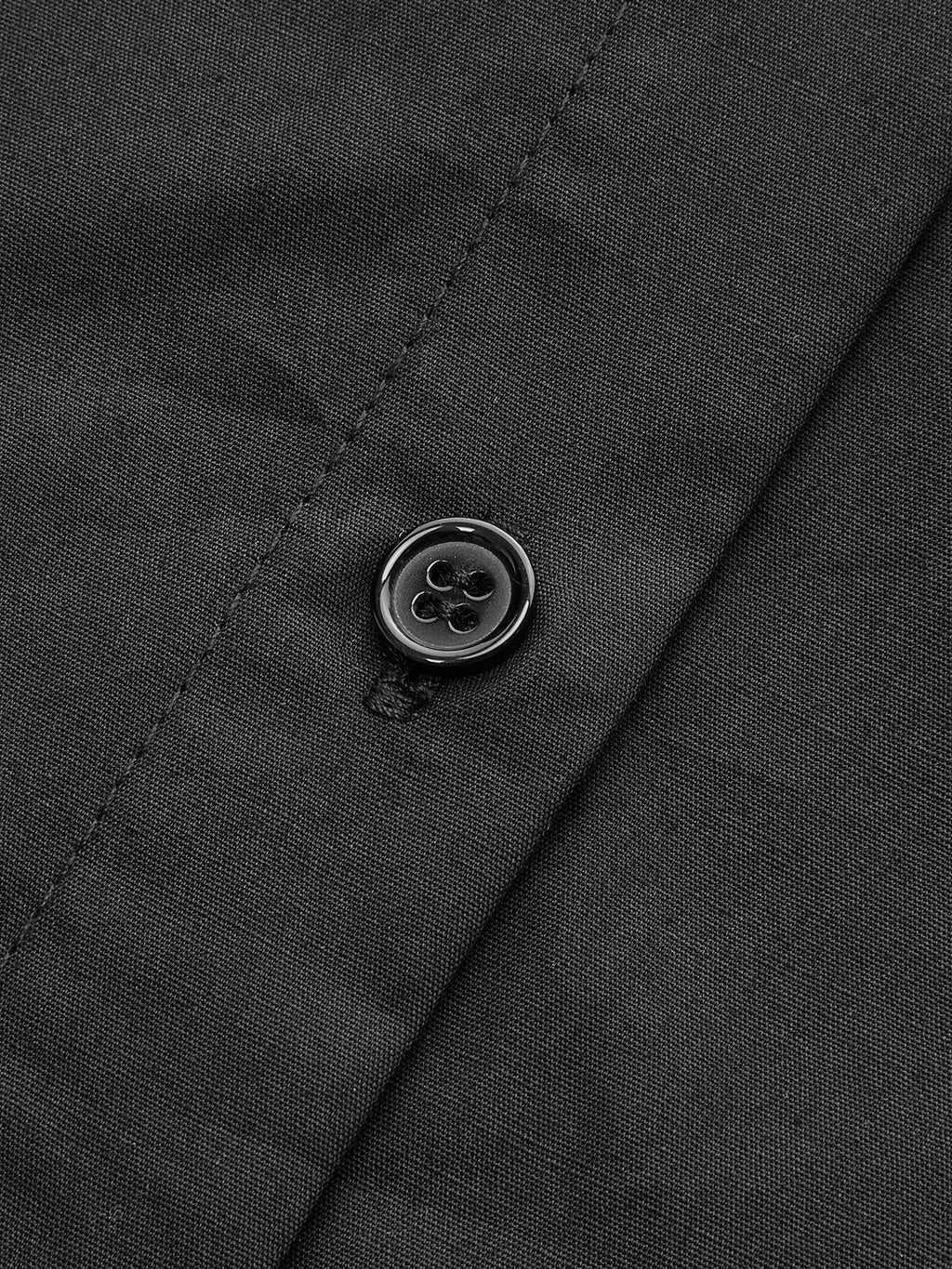 Robe-chemise plissée boutonnée sur le devant