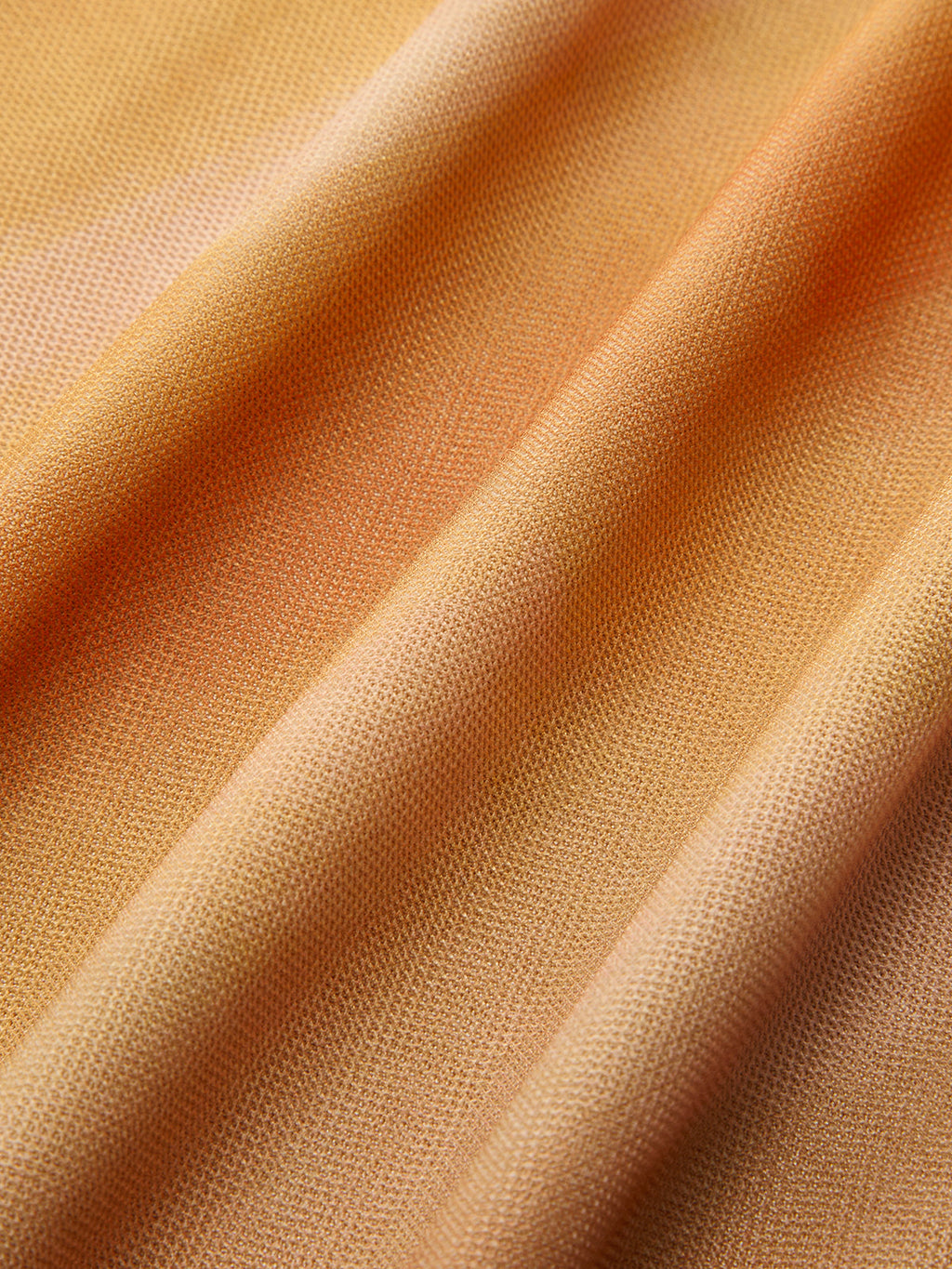 Batik-Sonnenuntergangs-Print-Mesh-Midikleid