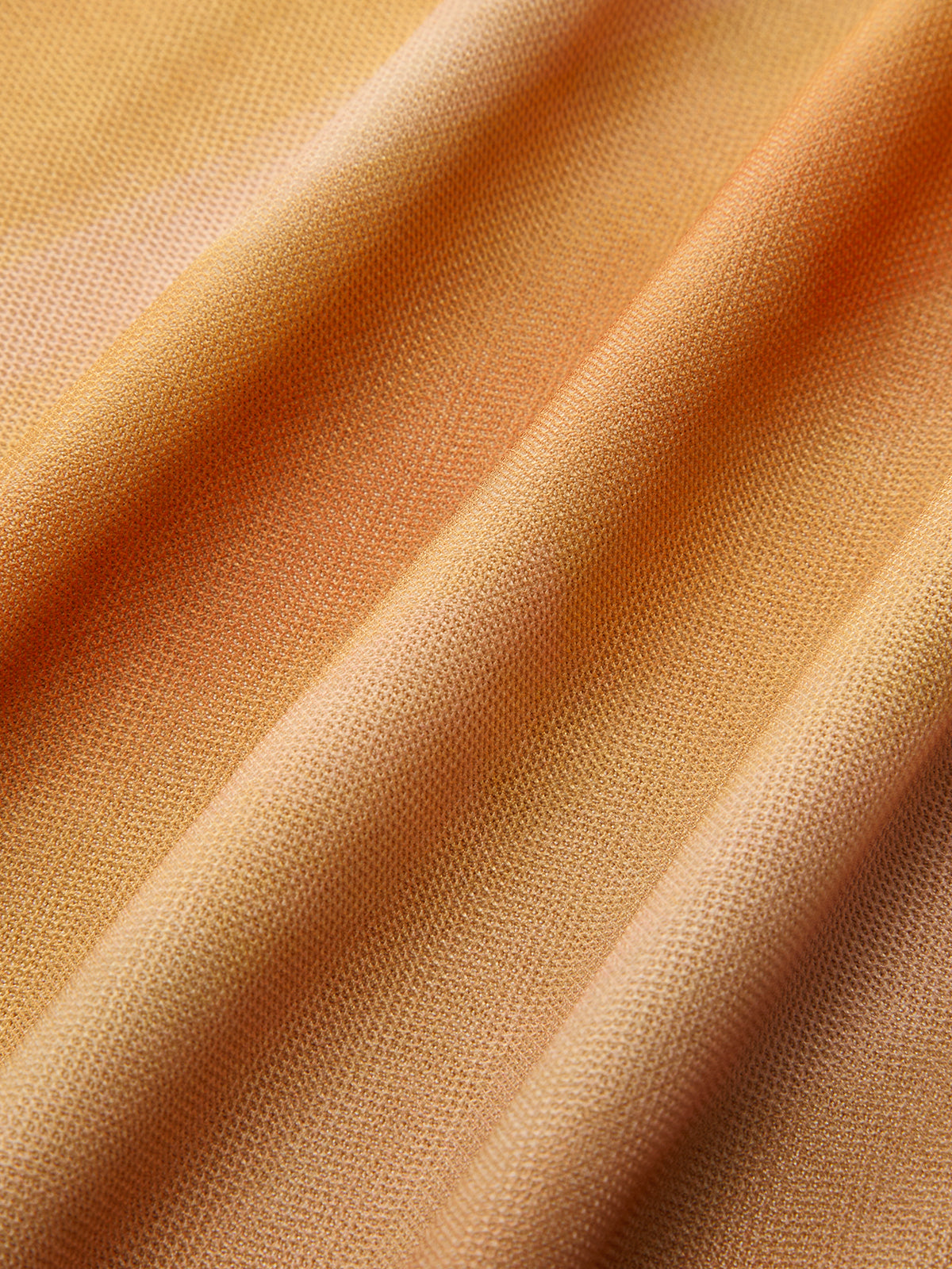 Batik-Sonnenuntergangs-Print-Mesh-Midikleid