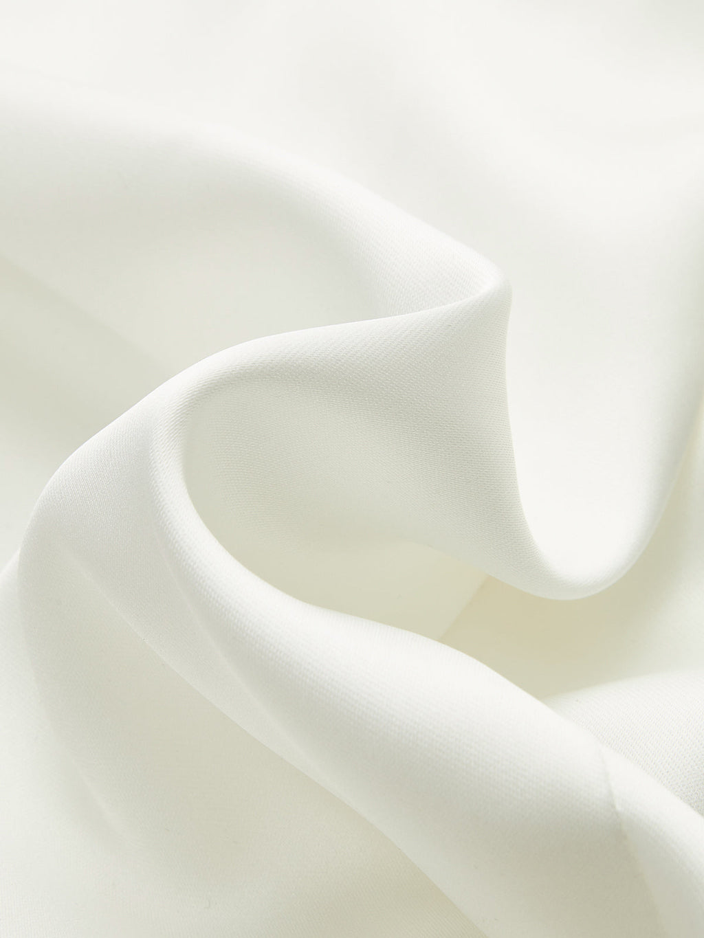 Hemdkleid mit Schalkragen aus Satin zum Wickeln