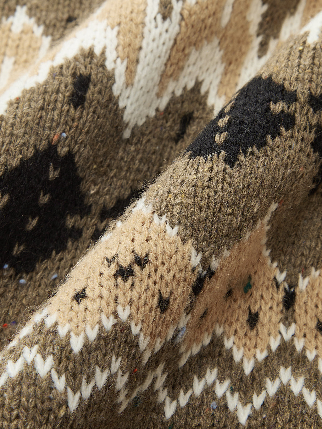 Pullover mit Fair-Isle-Muster aus Wollmischung