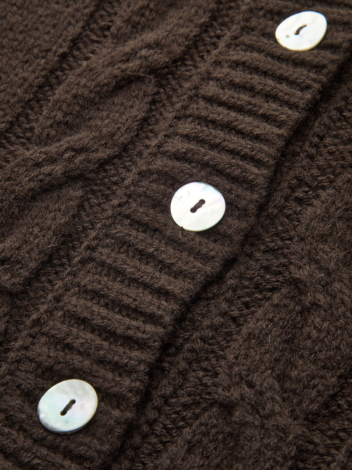 Cable-Knit Wool-Blend Collared Sweater Vest