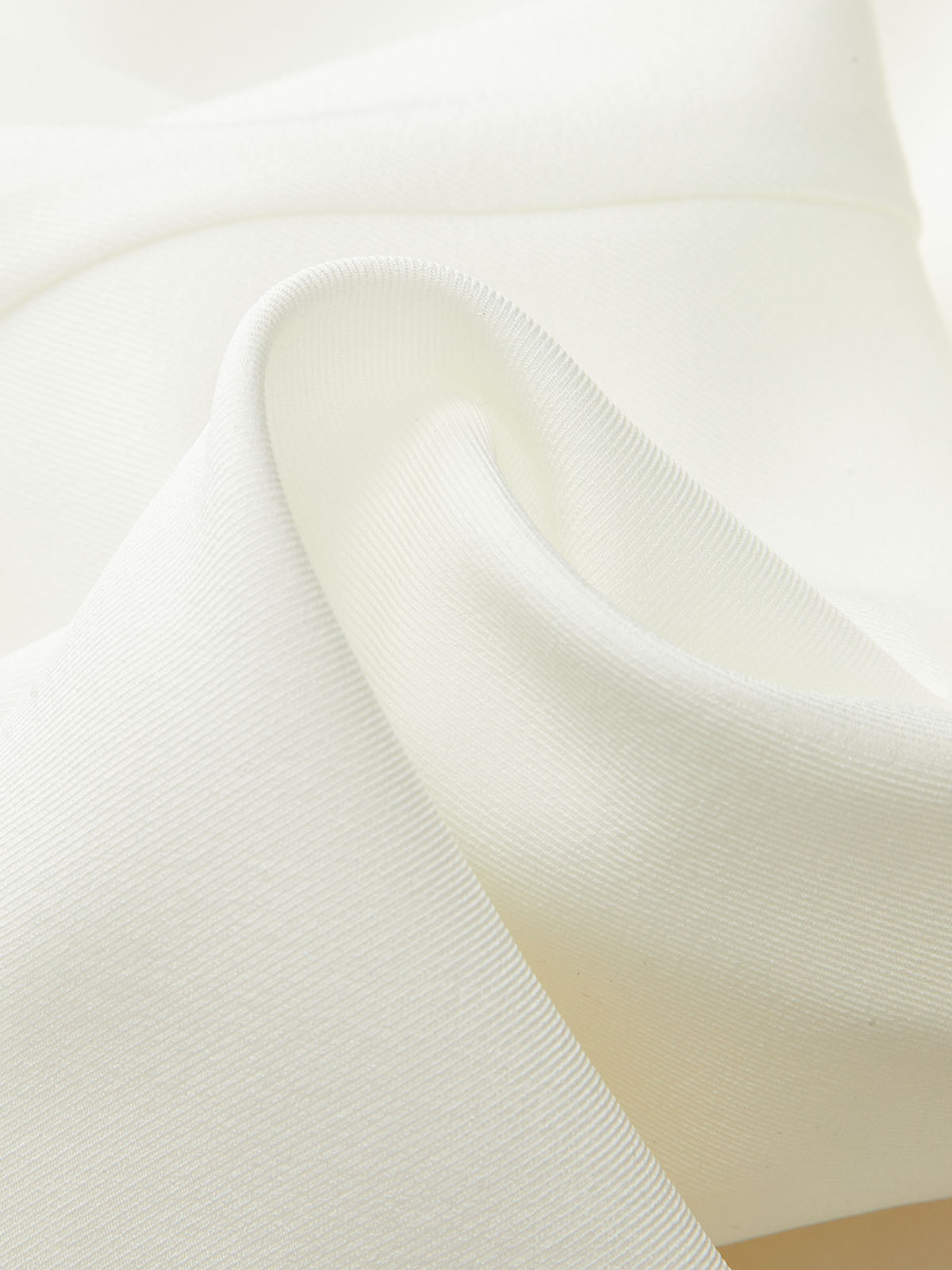 Contrast Bow Asymmetrical Wide-Leg Pants