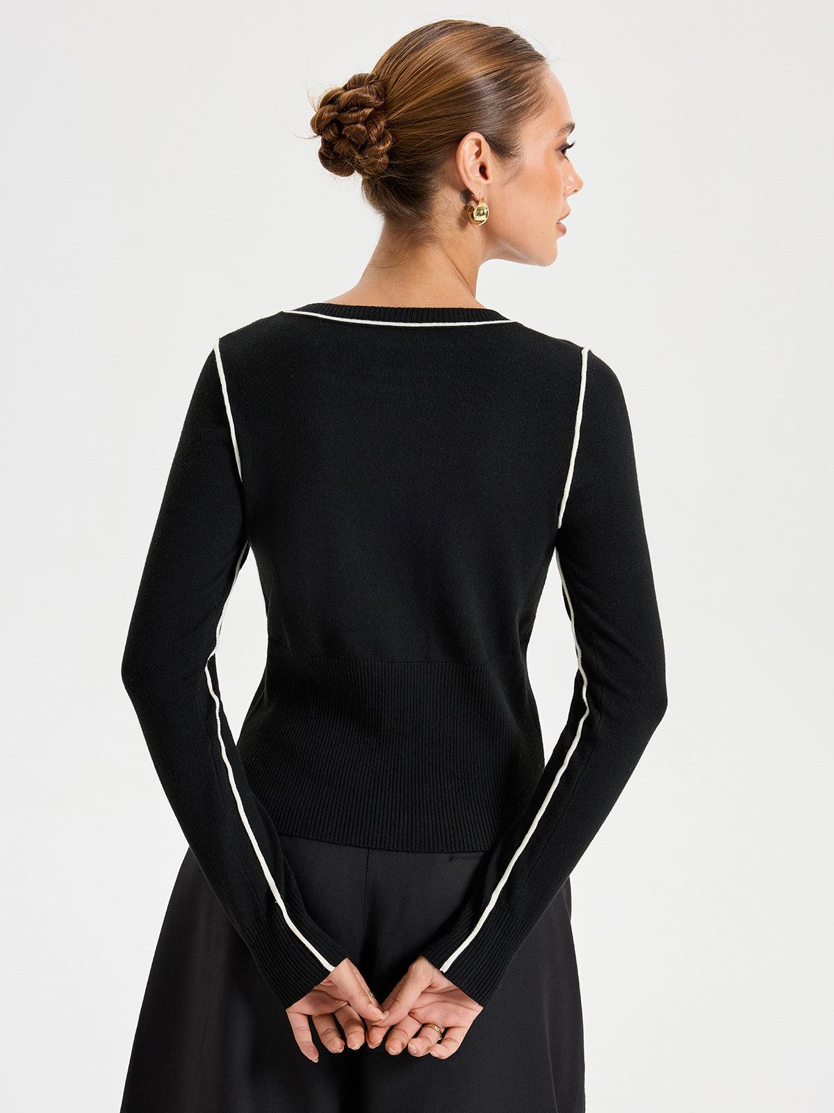 Fine Line Strickjacke