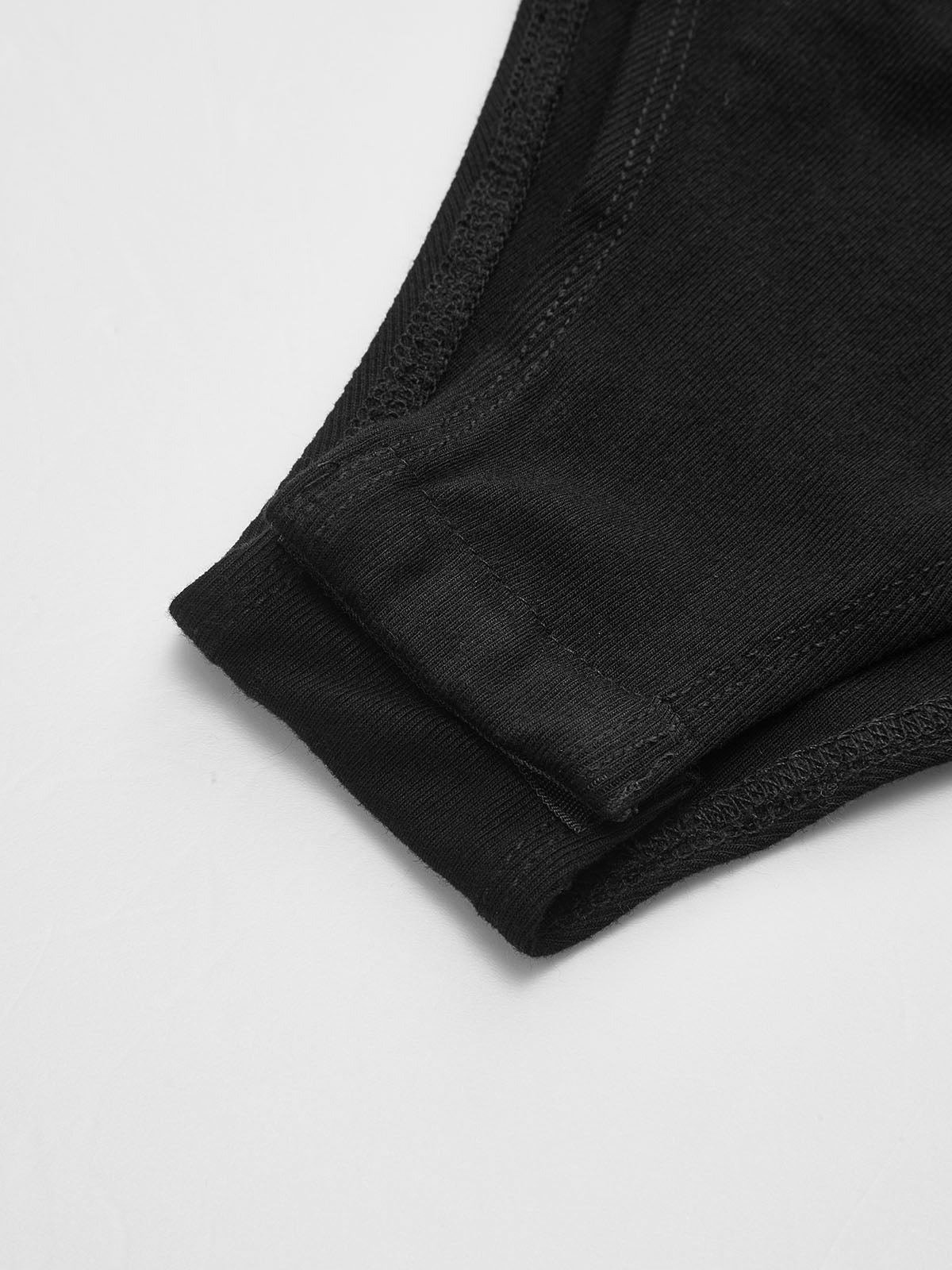 Bodysuits mit Rundhalsausschnitt und Raffungen