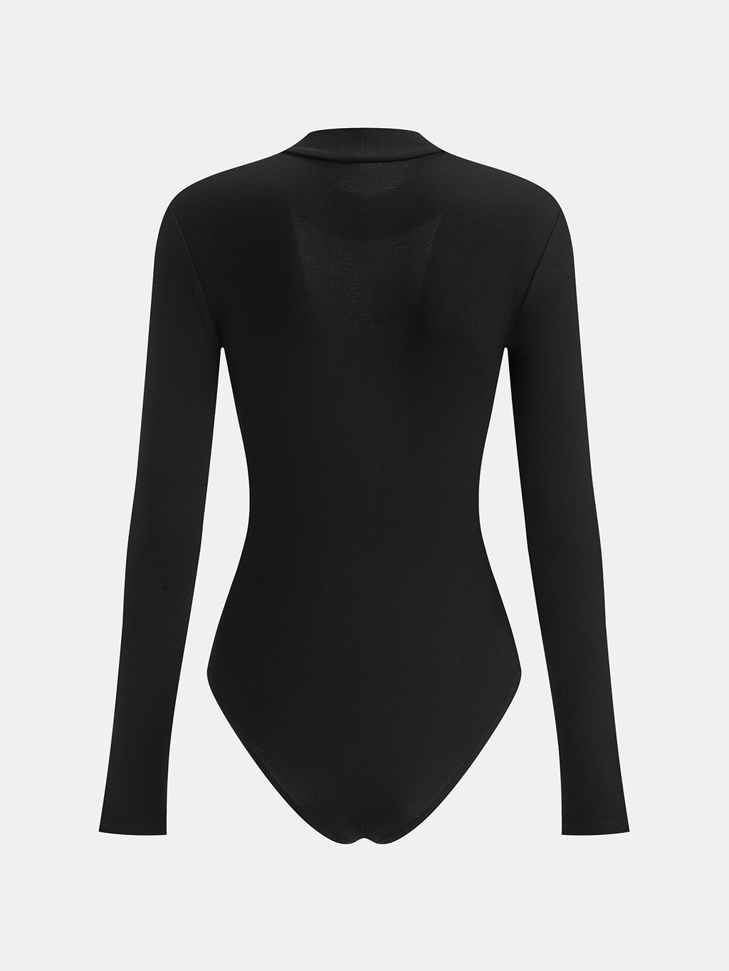 Bodysuits mit Rundhalsausschnitt und Raffungen