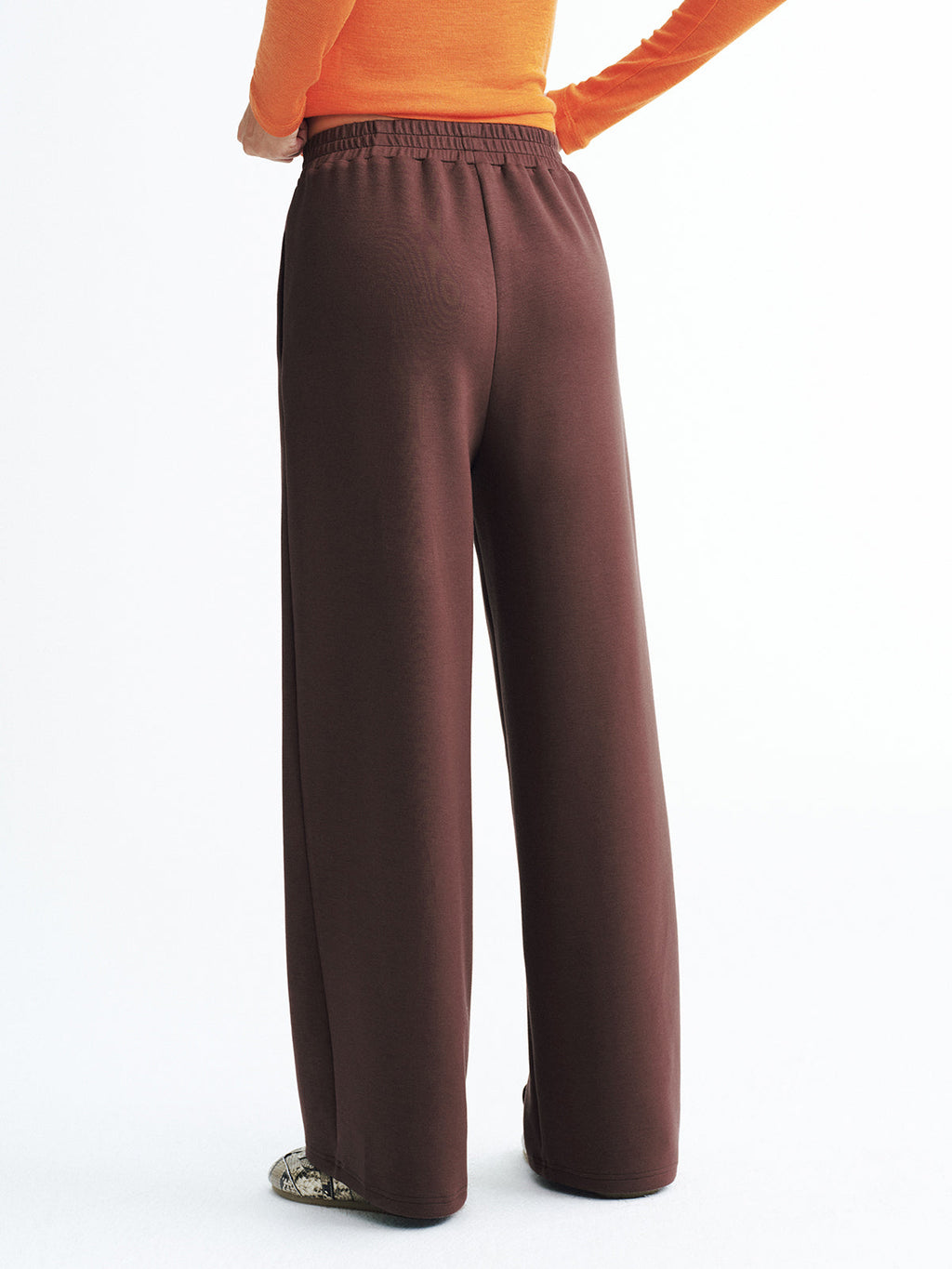 Sweatpants mit elastischem Bund und mittelhoher Taille