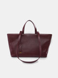 Große Shopper-Tasche aus Kunstleder