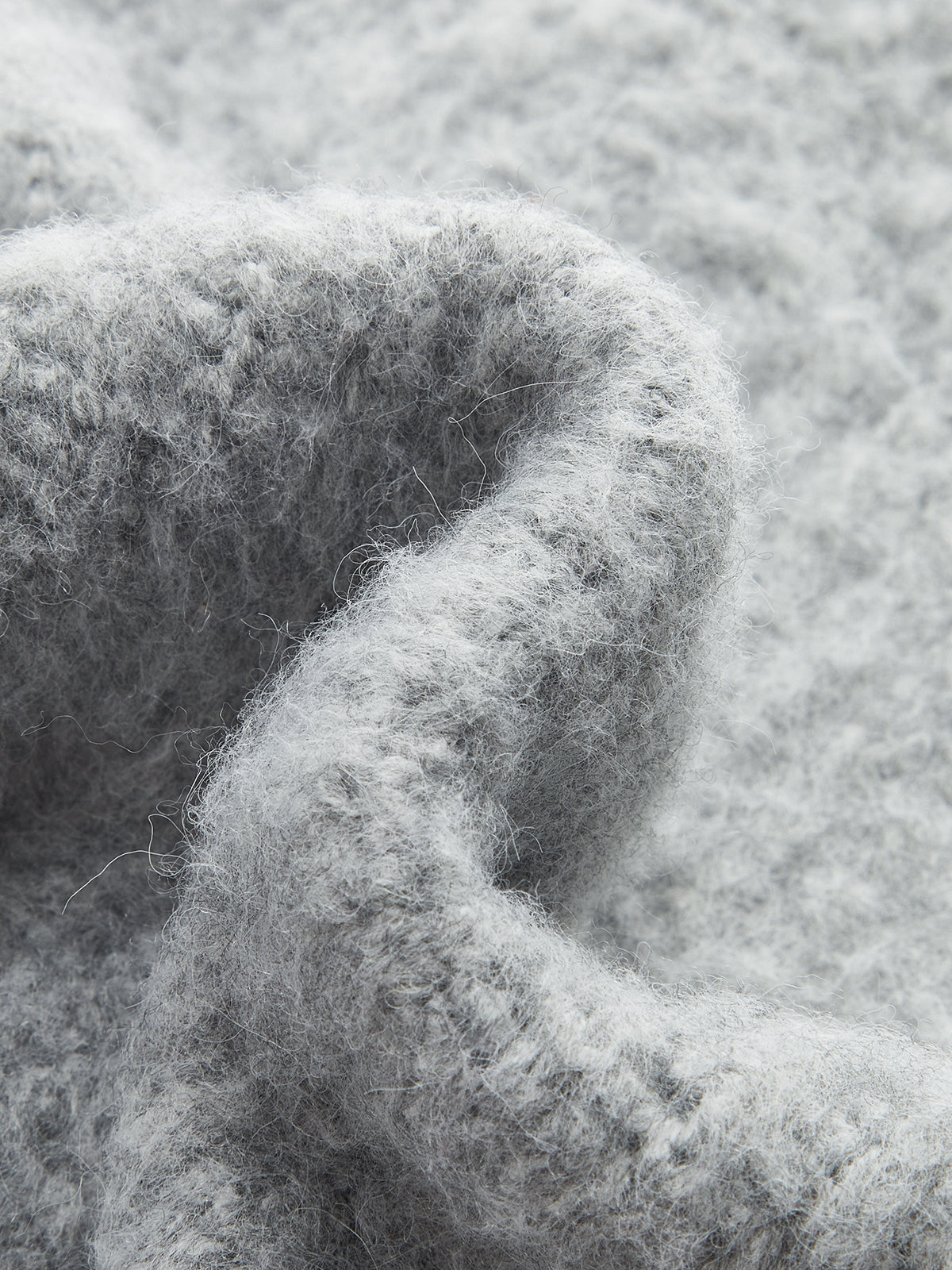 Metal Button Wool-Blend Sweater