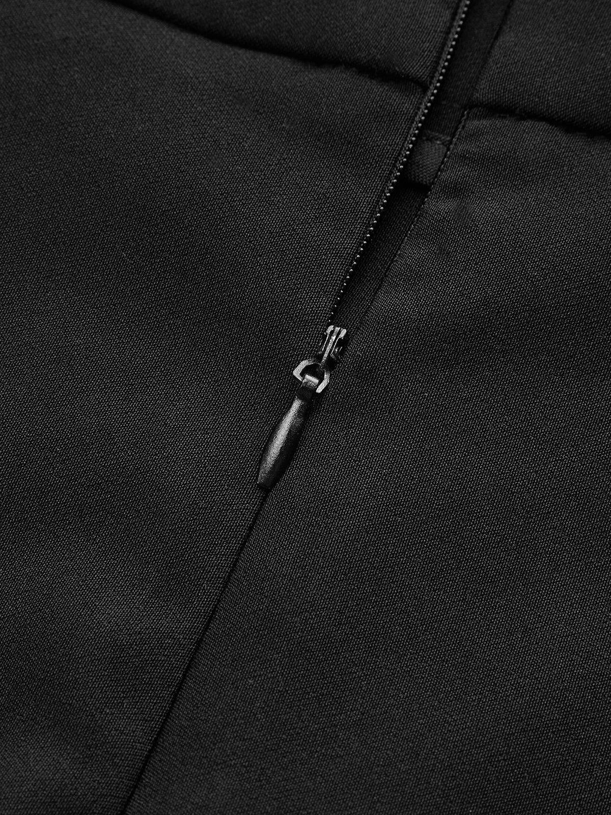 Midi-Bleistiftrock mit Metalldekor 