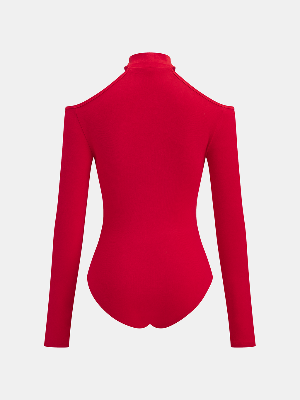 Bodysuit bandeau décolleté avec tour de cou