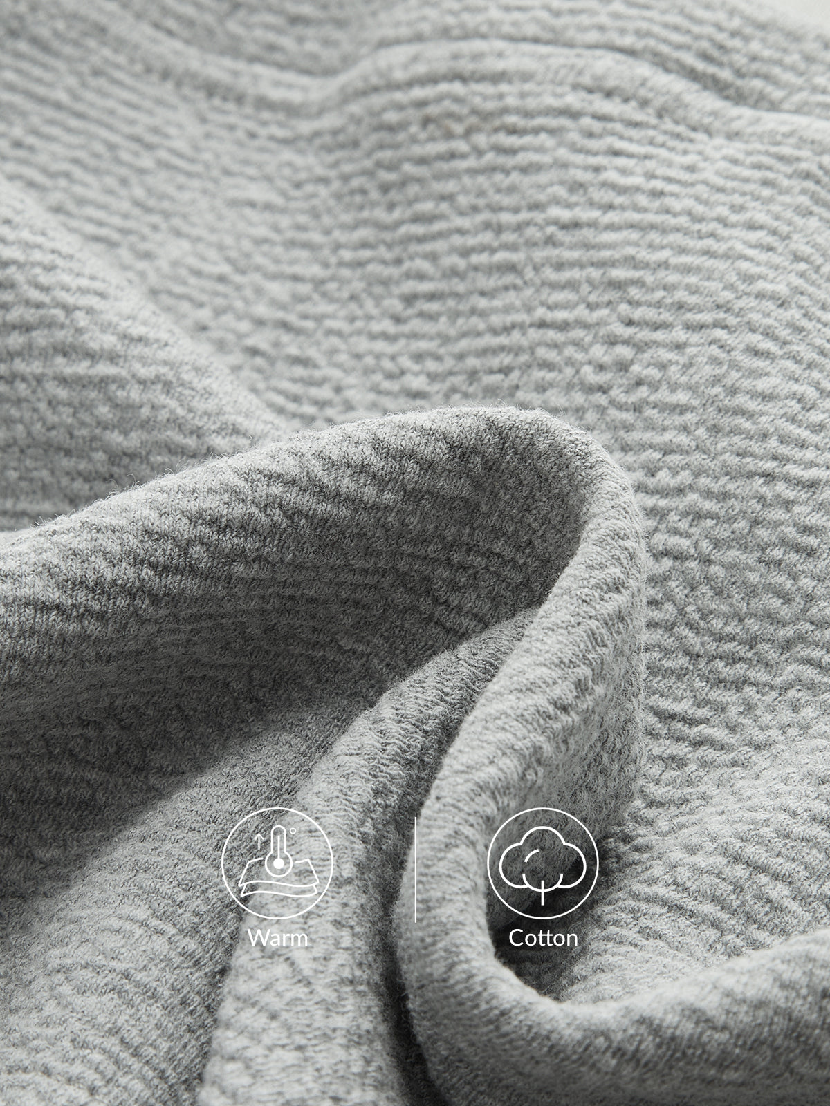 Haut en mélange de coton avec détail corset texturé