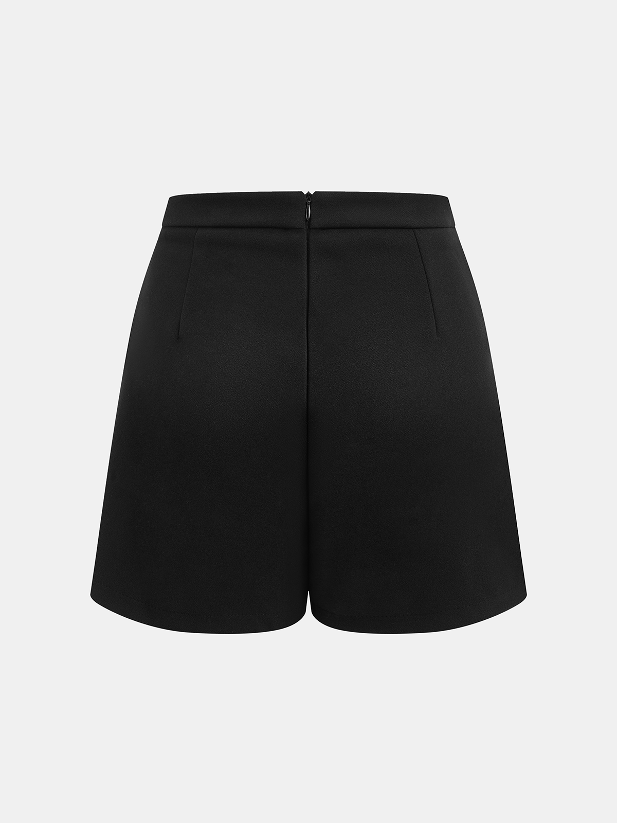 Vintage Minirock mit Knöpfen, asymmetrisch, asymmetrisch 