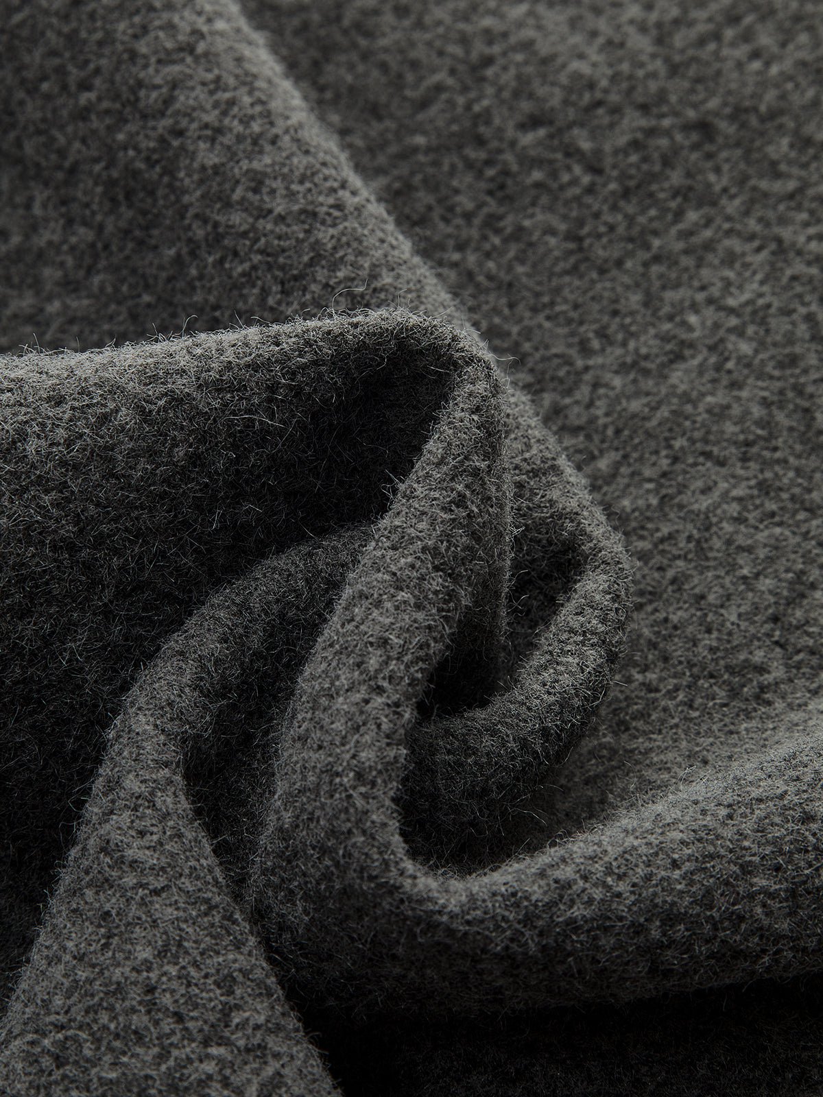 Curved Sleeve Tweed Jacket