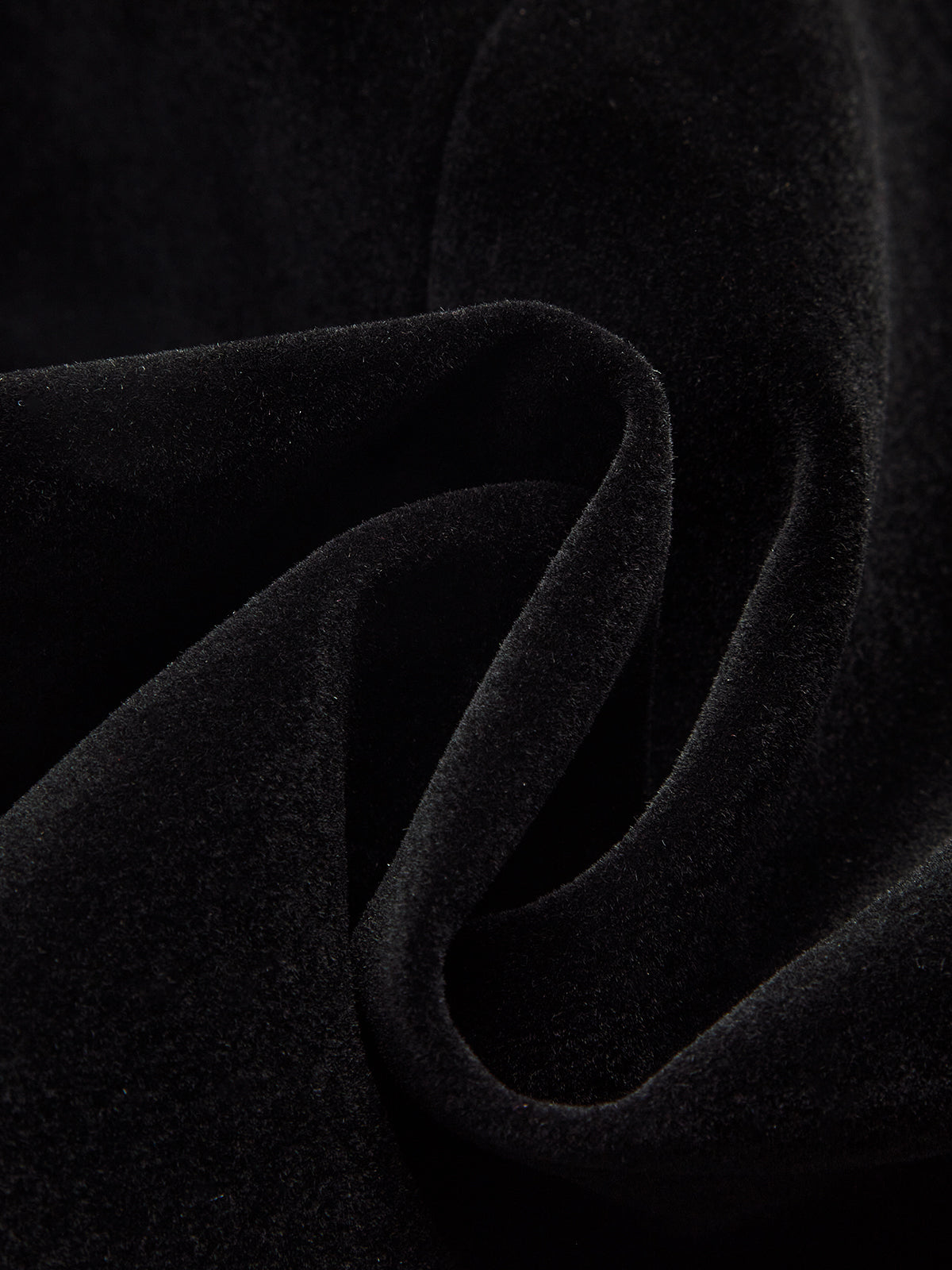 Velvet Stand Collar Blazer