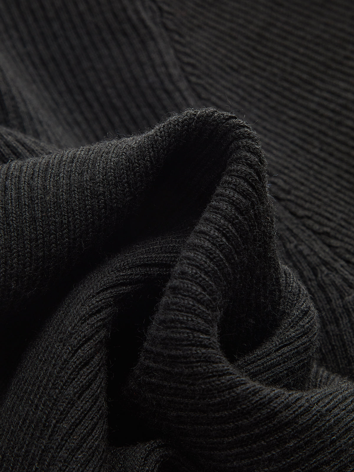 Asymmetric Color Block Metal Button Ribbed Knit Top