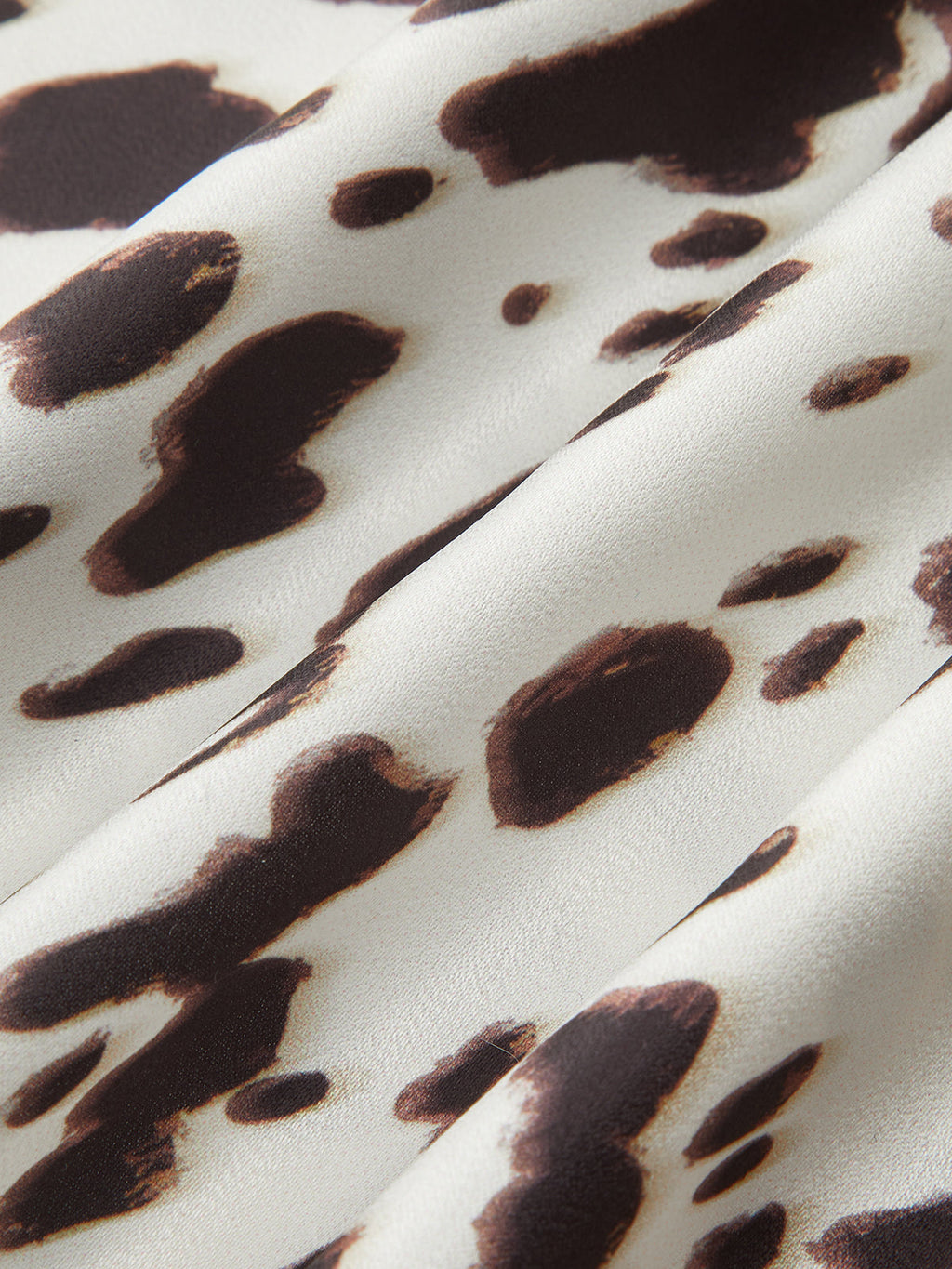 Maxikleid mit Leopardenprint und Spaghettiträgern