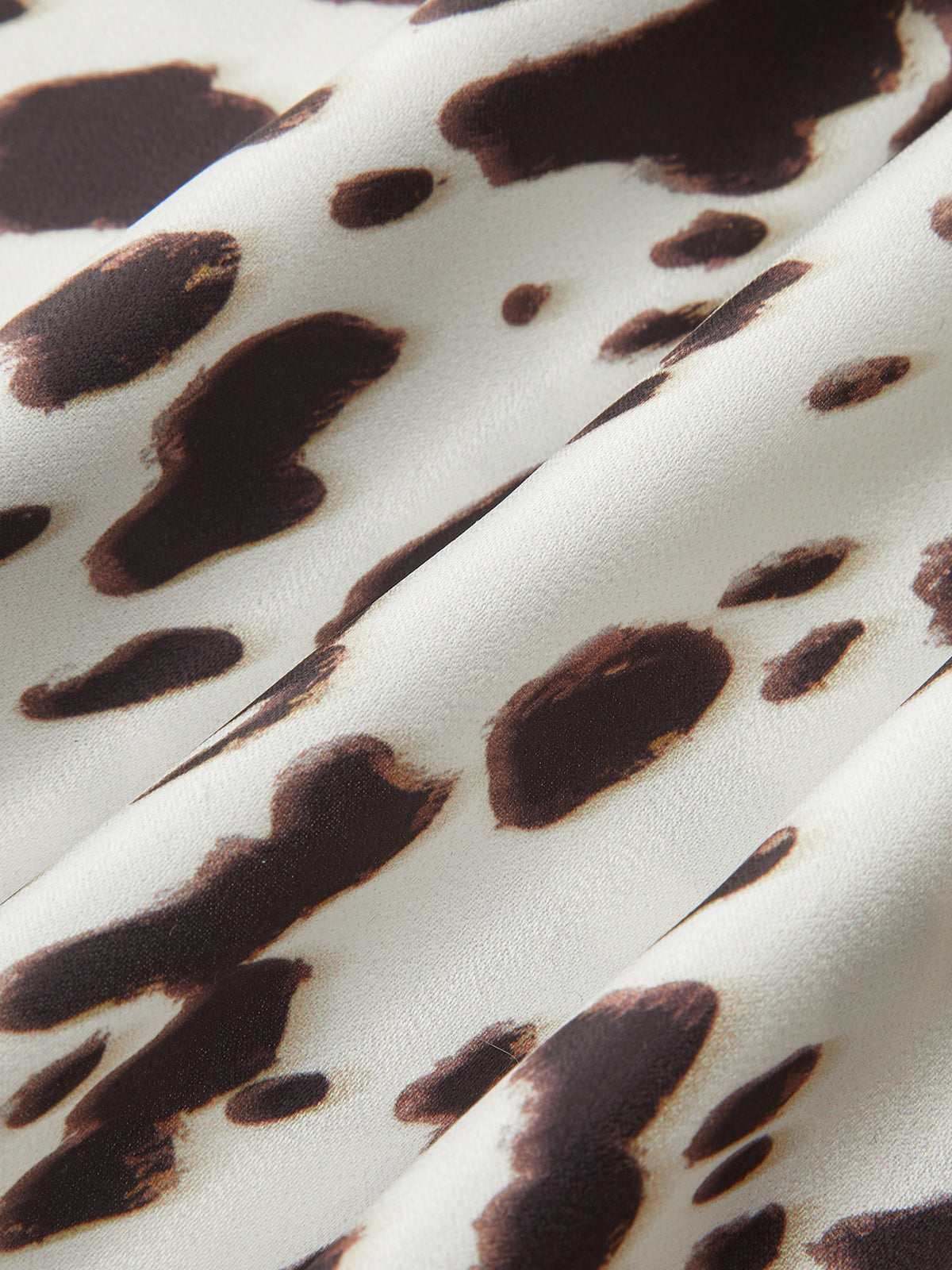 Maxikleid mit Leopardenprint und Spaghettiträgern