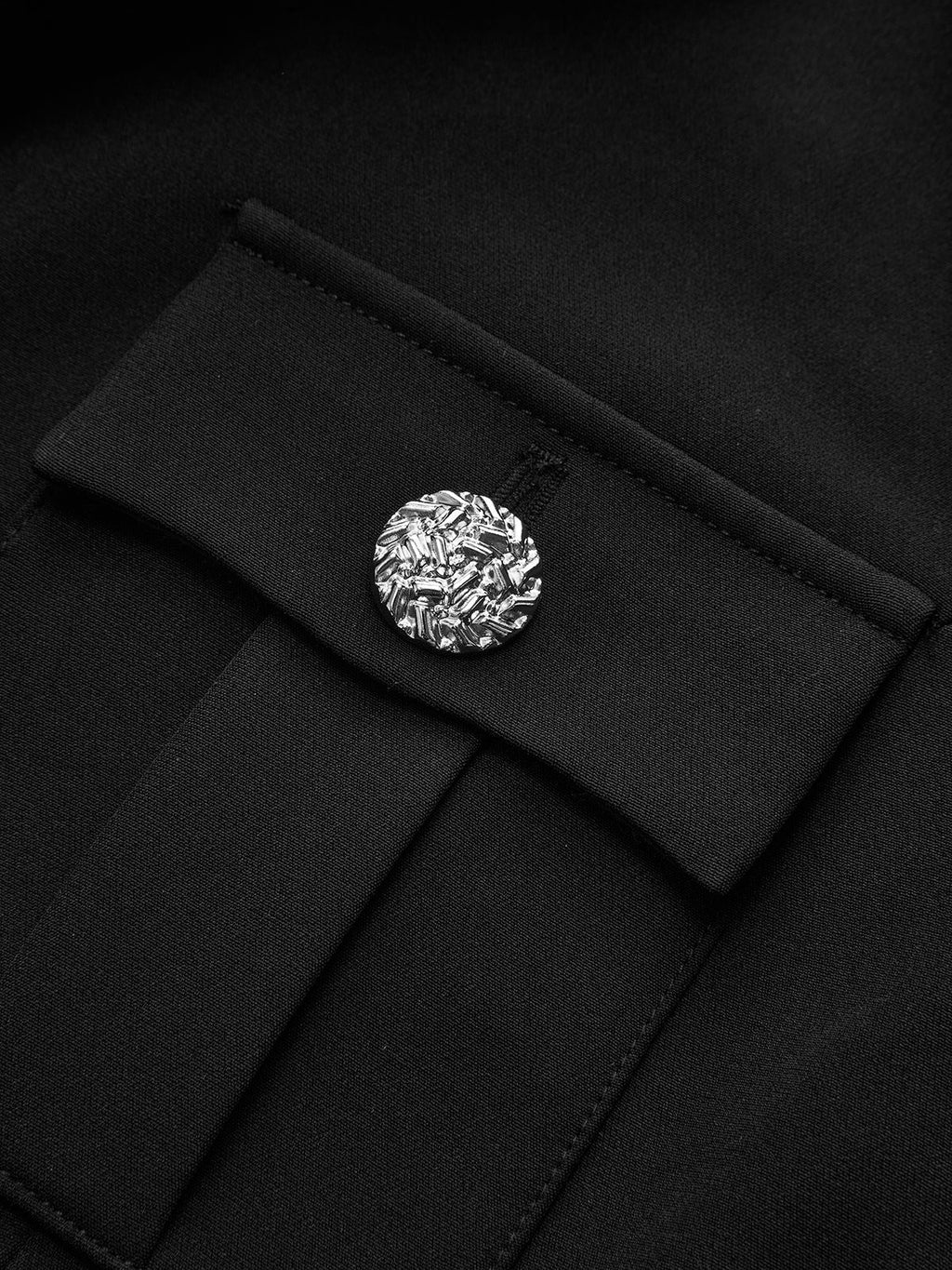 Blazer-Kleid mit Knopfleiste und Kragen