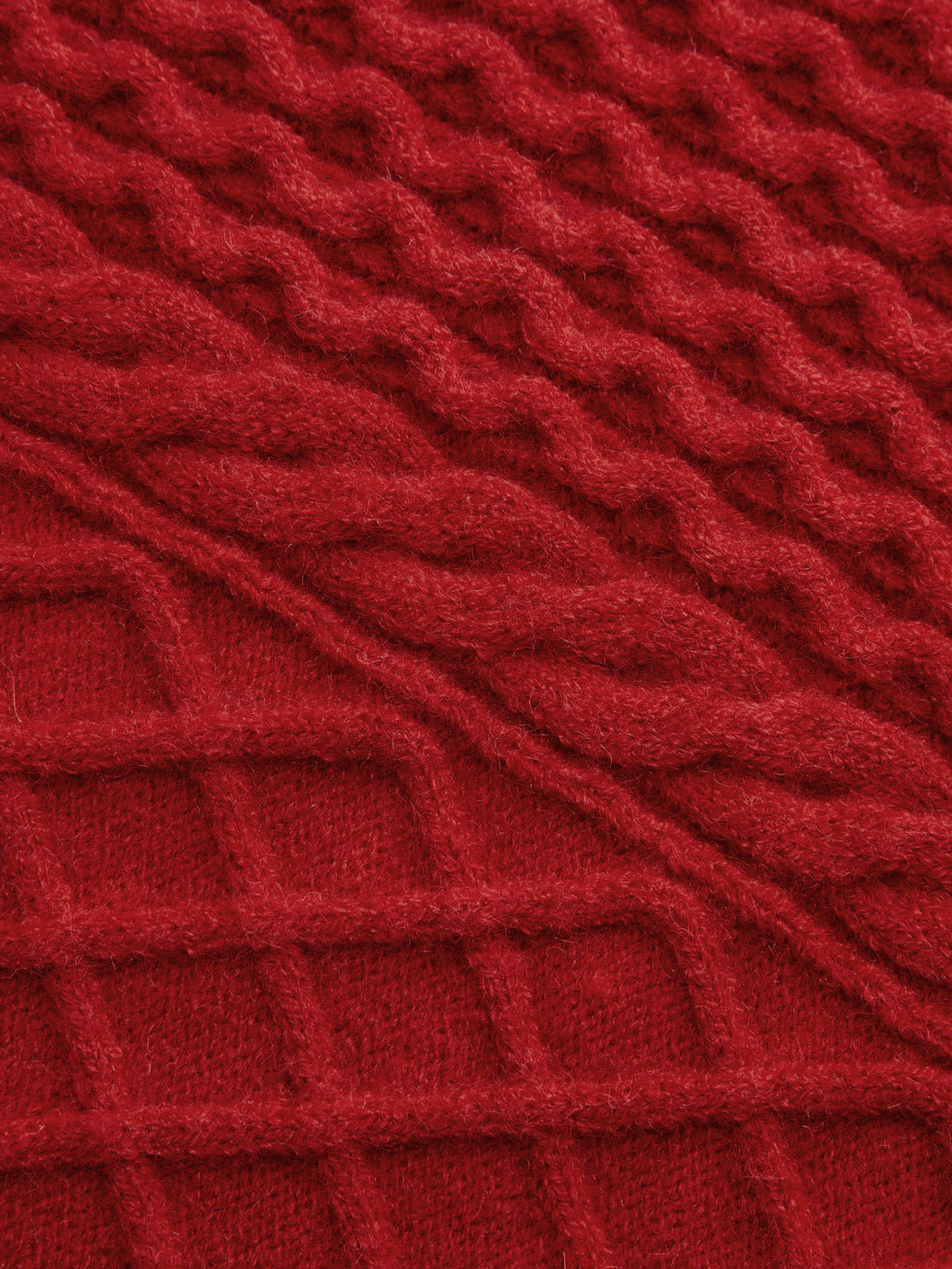 Asymmetric Textured Knit Polo Sweater
