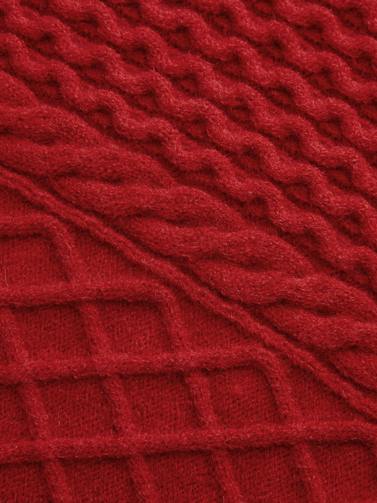 Asymmetric Textured Knit Polo Sweater