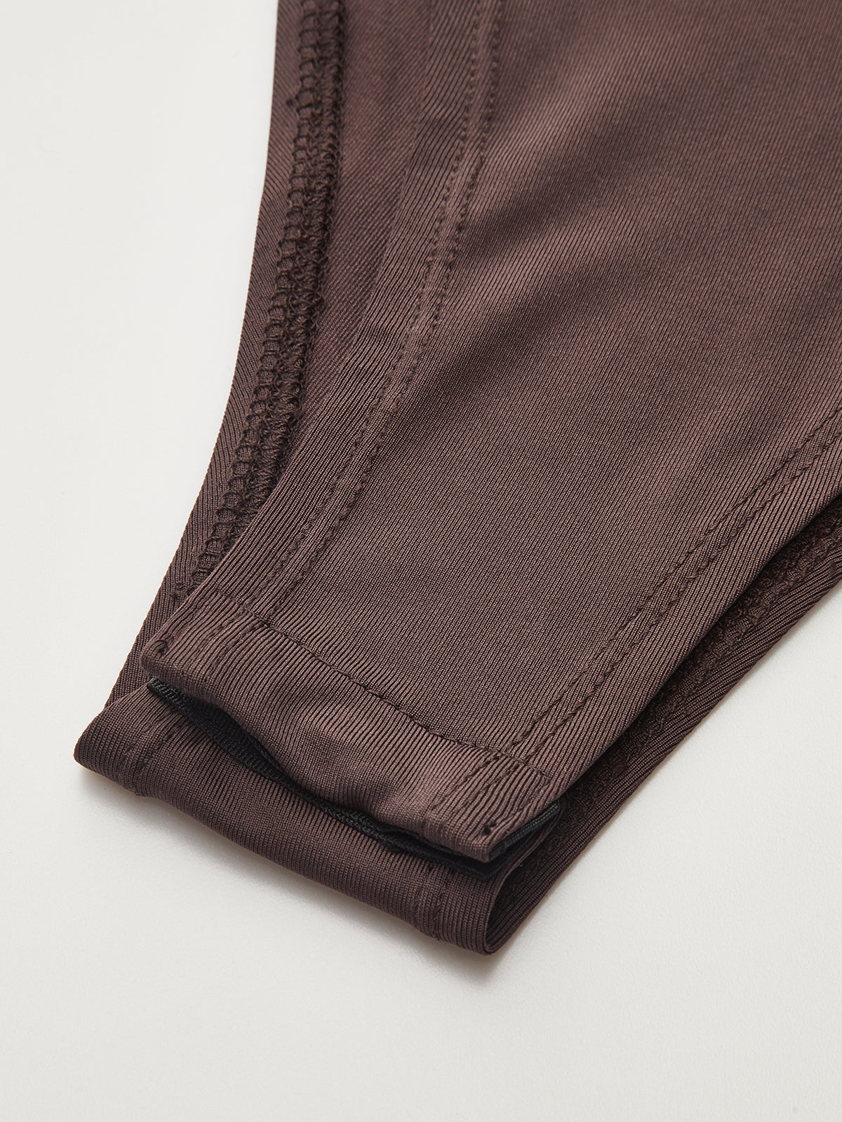 Tie-Dye Mock Neck Back Bow Detail Bodysuit