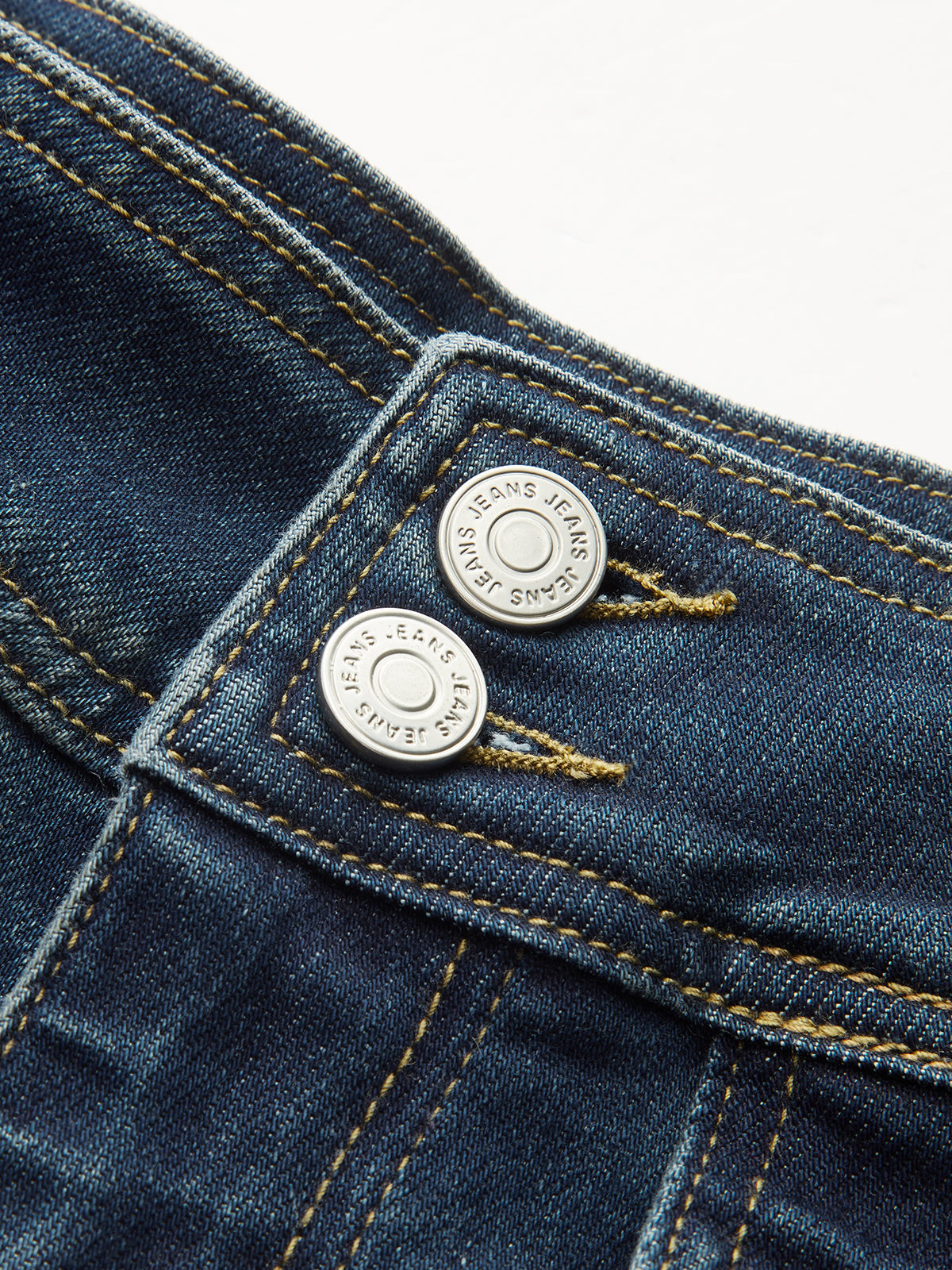 Jean évasé taille haute vintage