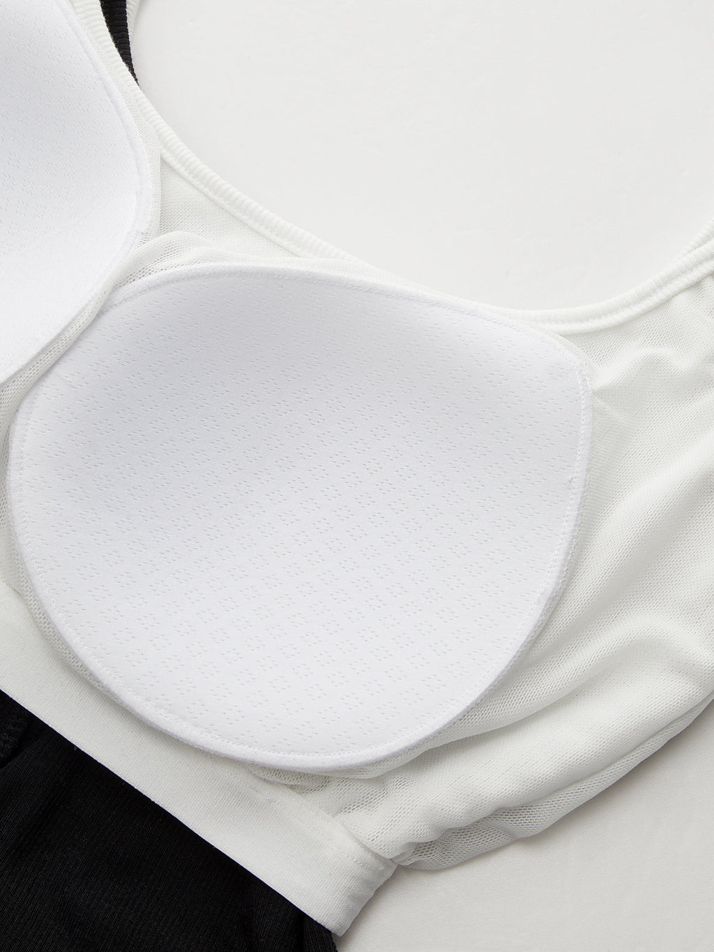 Bra-Free Contrast Trim Henley Cami Top