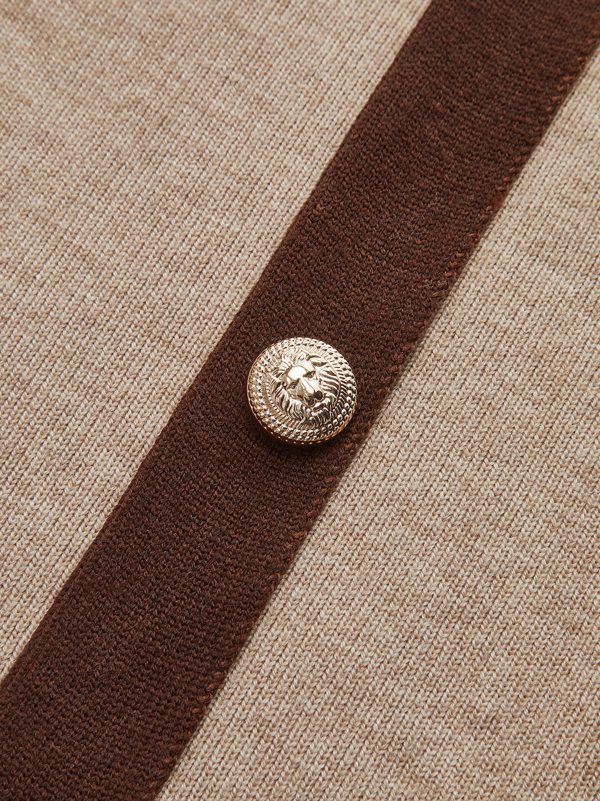 Contrast Trim Knit Top and Midi Skirt Set