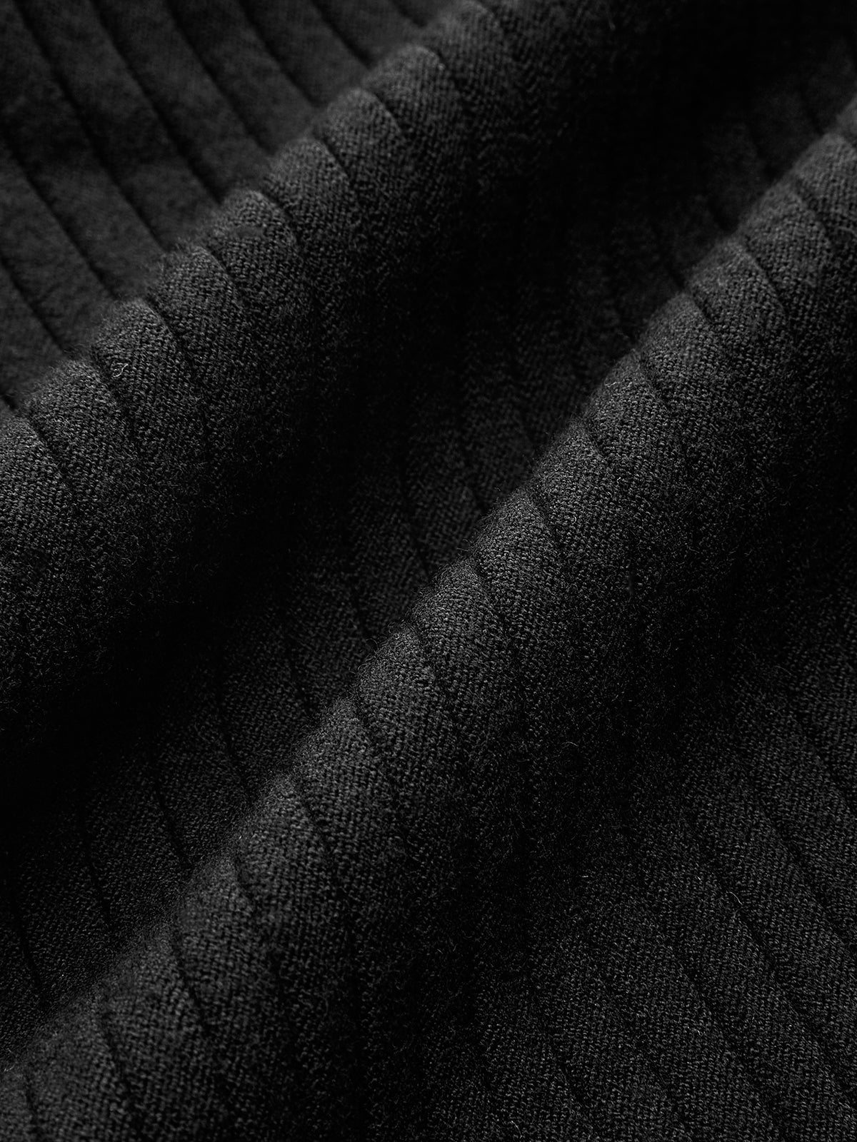 Asymmetric Sheer Mesh Panel Rib-Knit Top