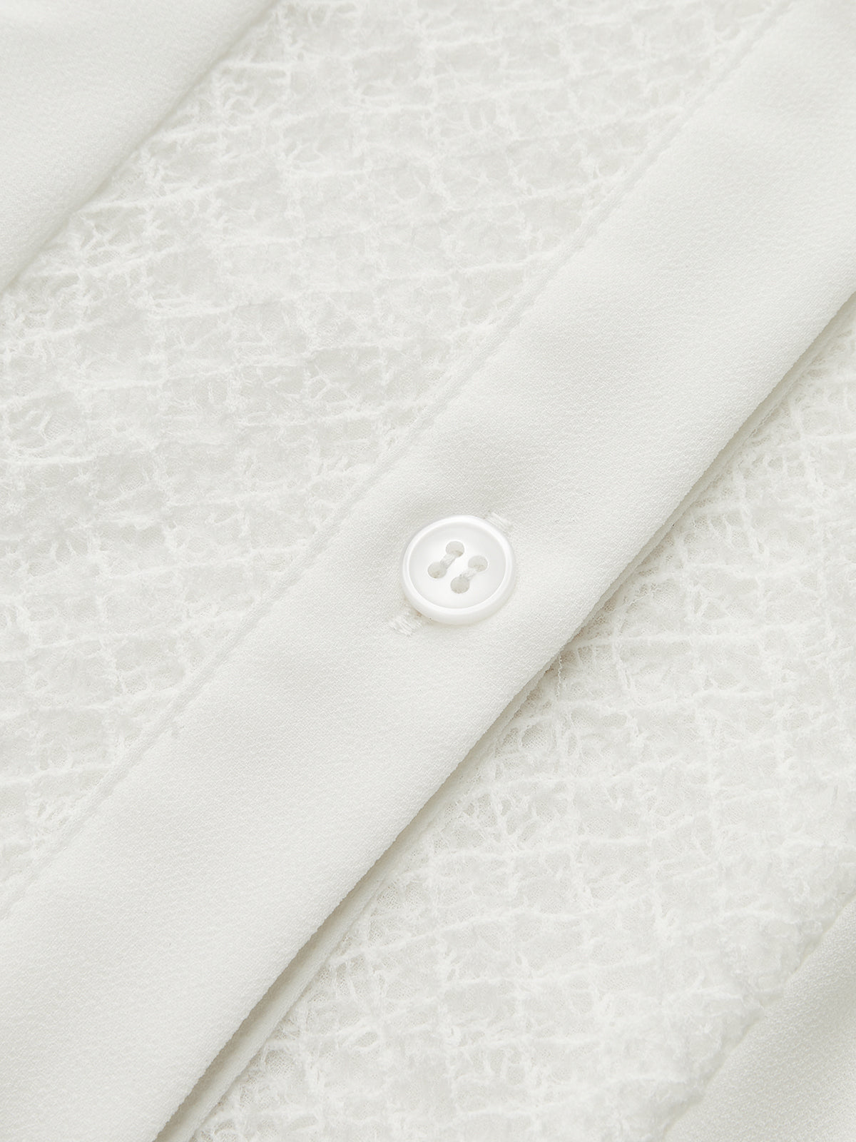 Ensemble chemise à volants et jupe midi avec ceinture 