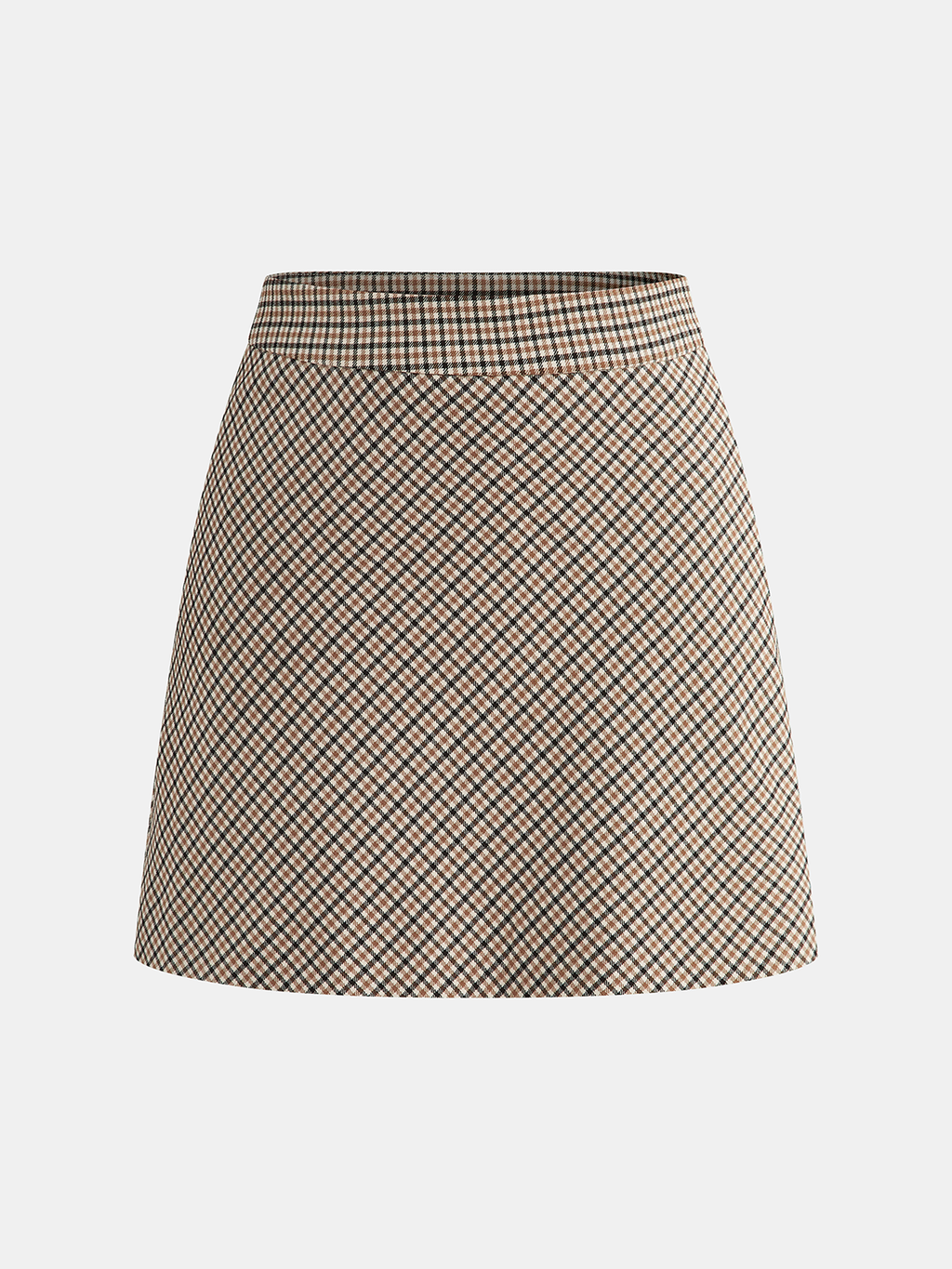 Mini-jupe à carreaux