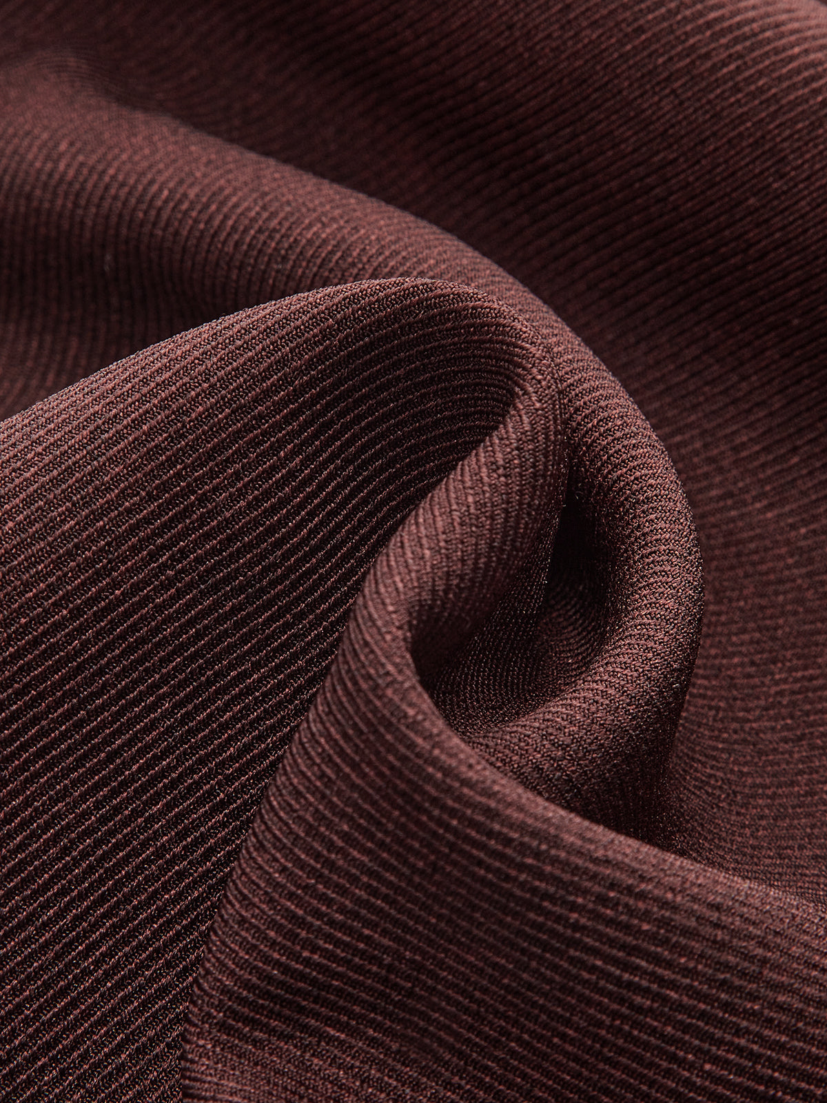 Pantalon plissé taille mi-haute à jambes larges 