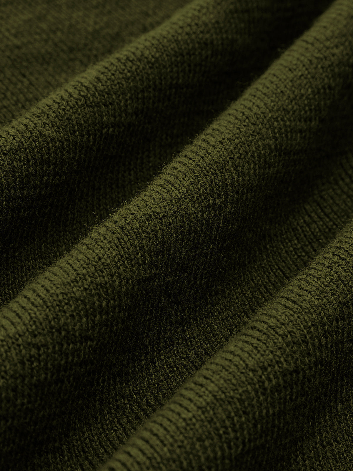 Wool-Blend Asymmetrical Neck Knit Top