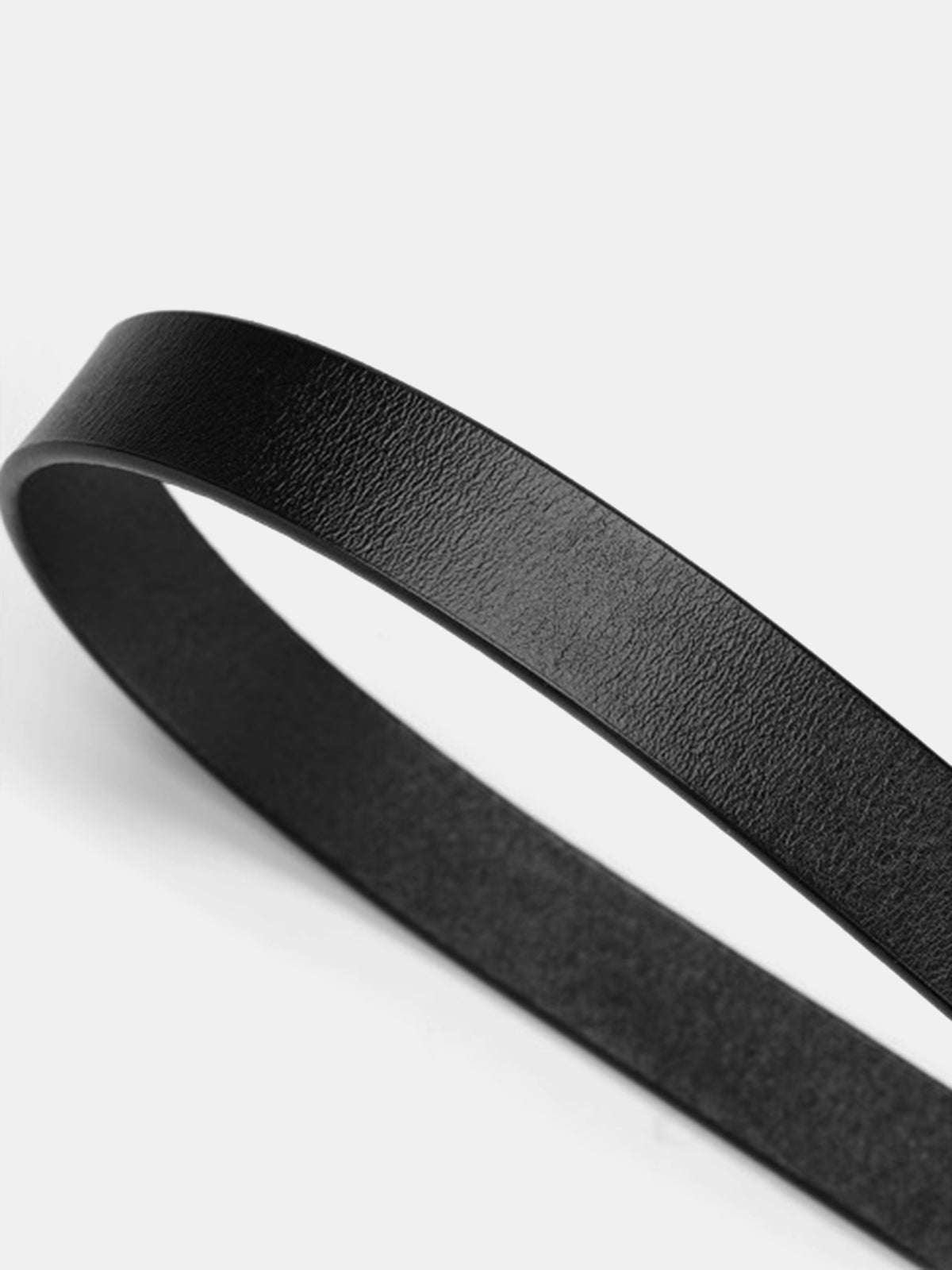 Ceinture en similicuir à détail pointe