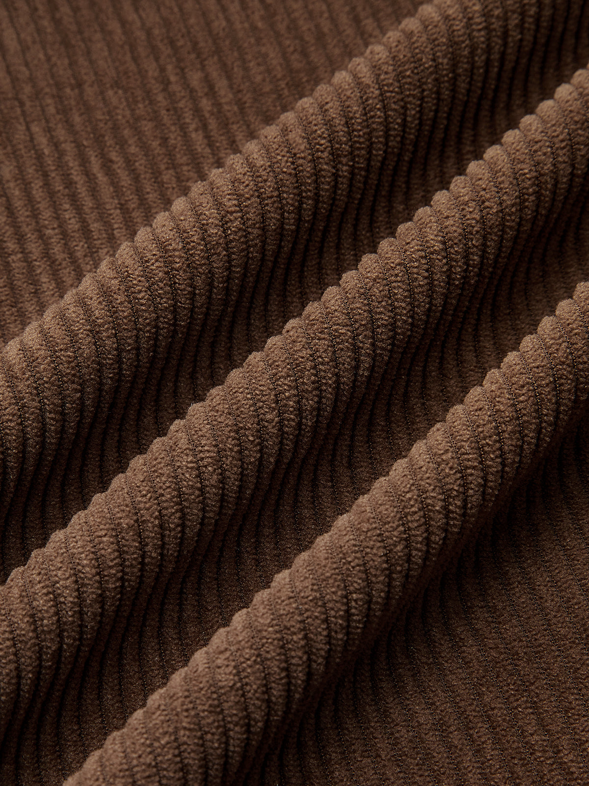 Pantalon en velours côtelé taille mi-haute à jambes larges et cordon de serrage 