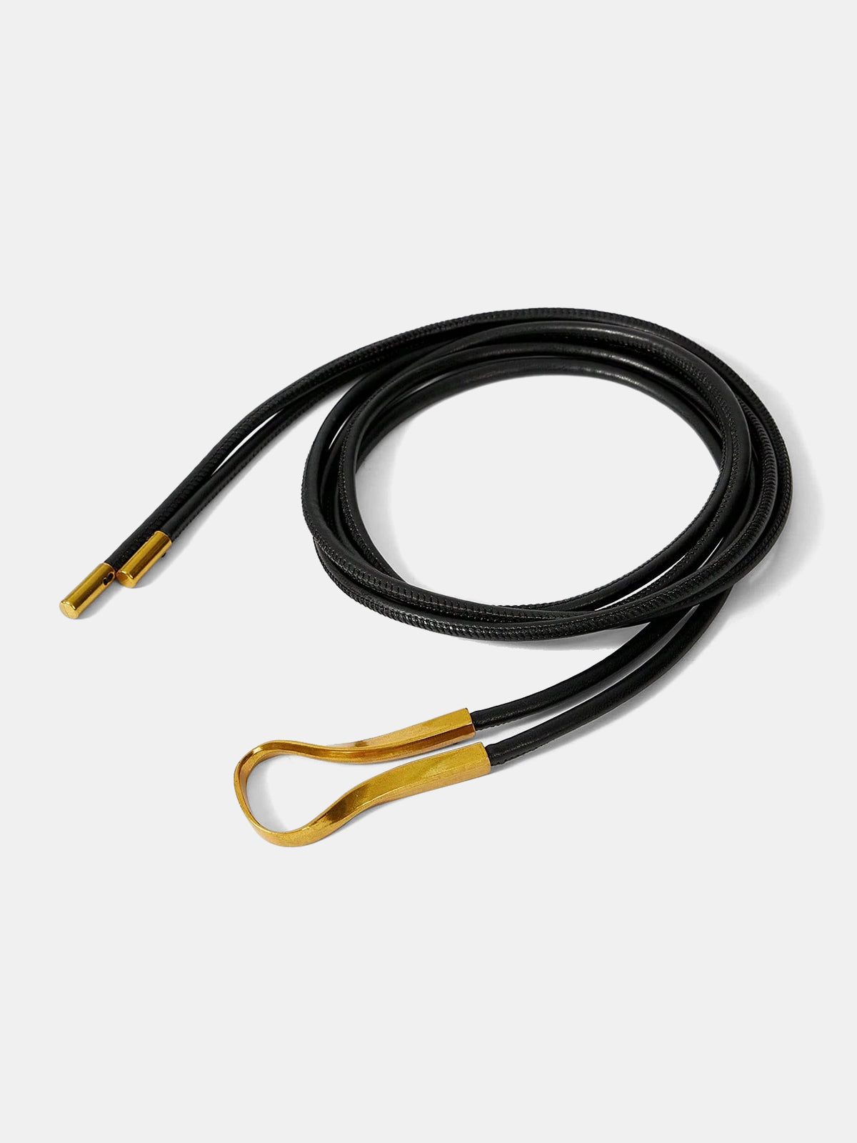 Ceinture en cuir PU aspect corde