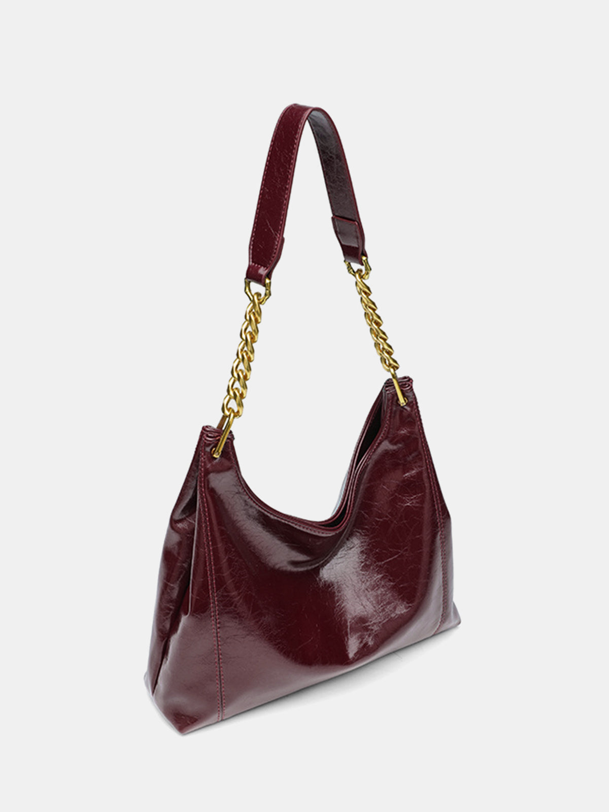 Schultertasche mit Kette Hobo