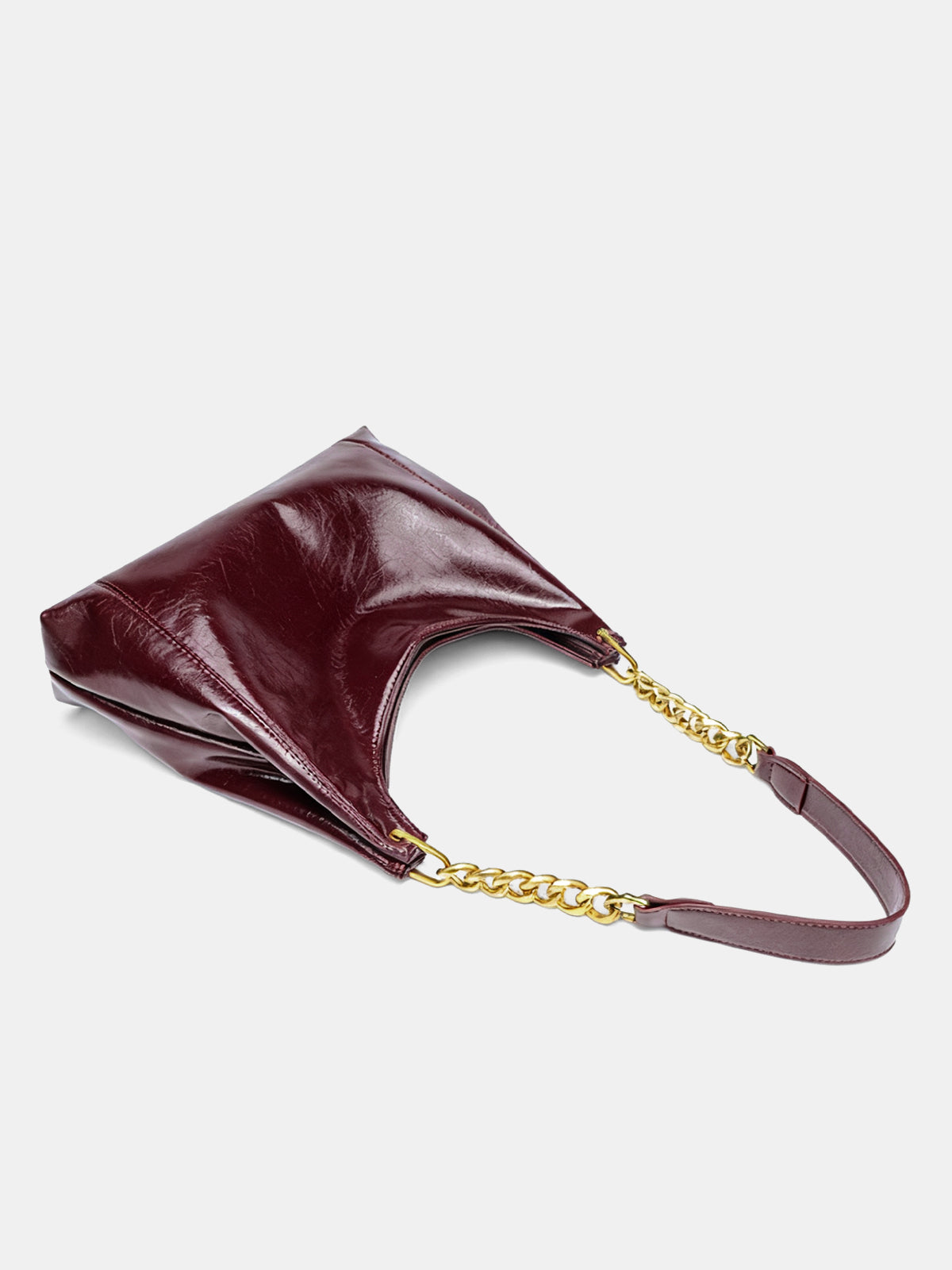 Schultertasche mit Kette Hobo
