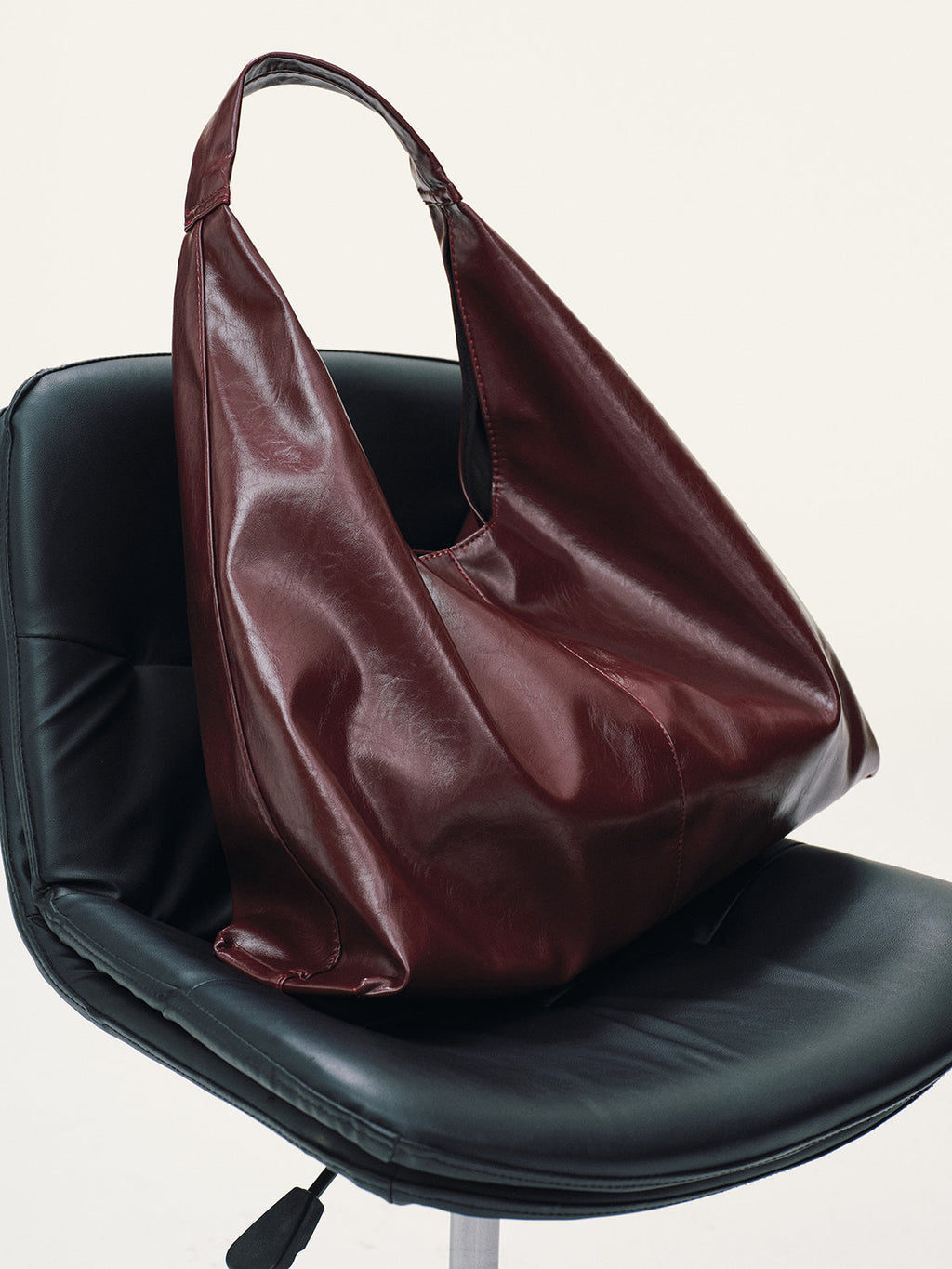 Grand sac fourre-tout en similicuir