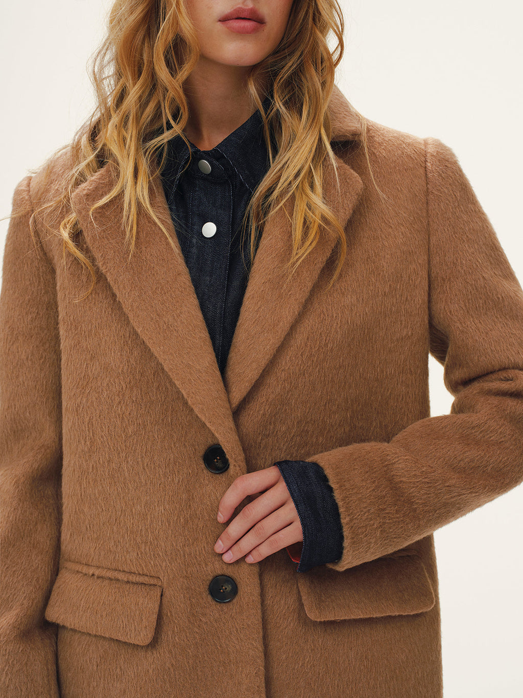 Blazer cintré en tweed