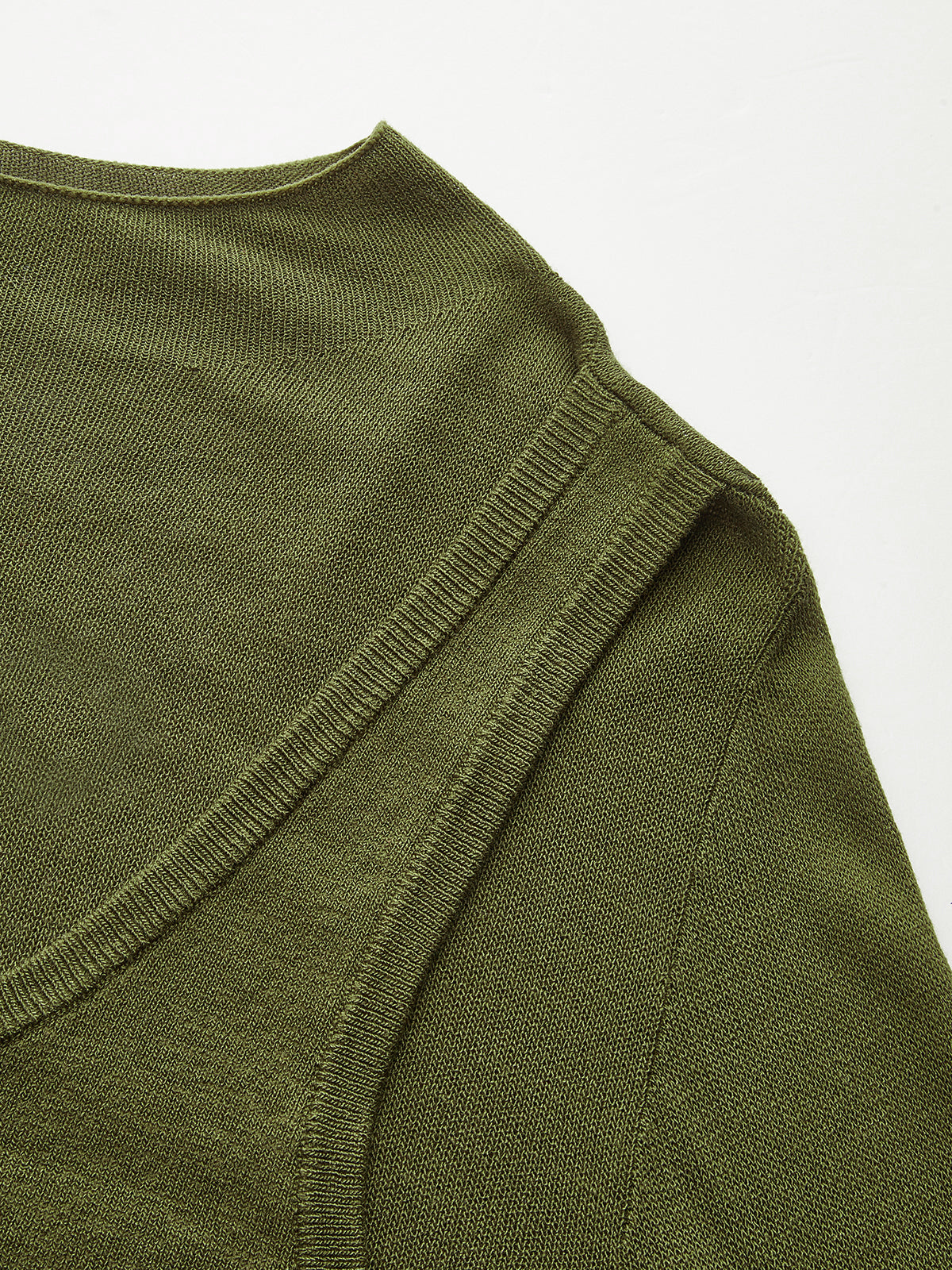2-in-1 Langarm-Strickoberteil