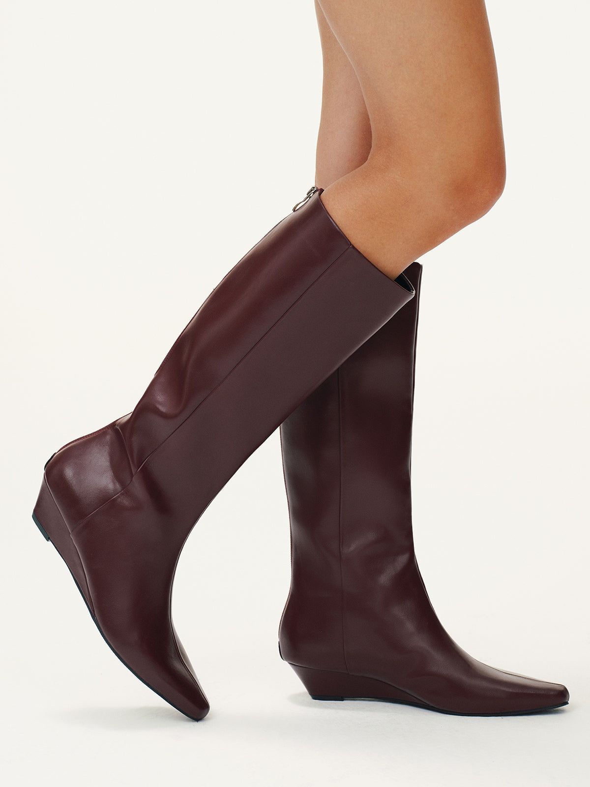 Bottes compensées hautes
