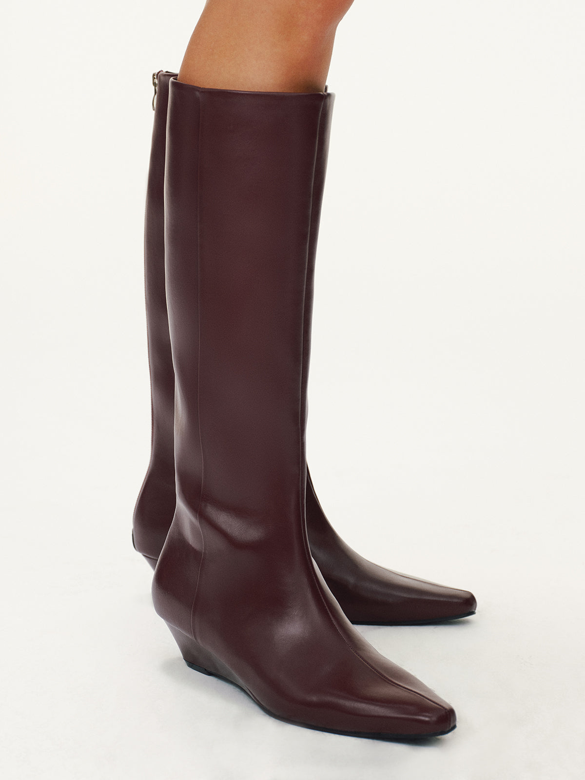 Bottes compensées hautes