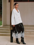 Gilet cardigan oversize croisé