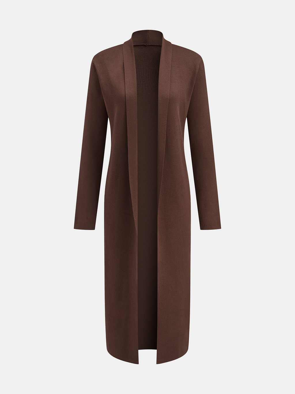Three-Piece Knit Turtleneck Top Cardigan Pants Set